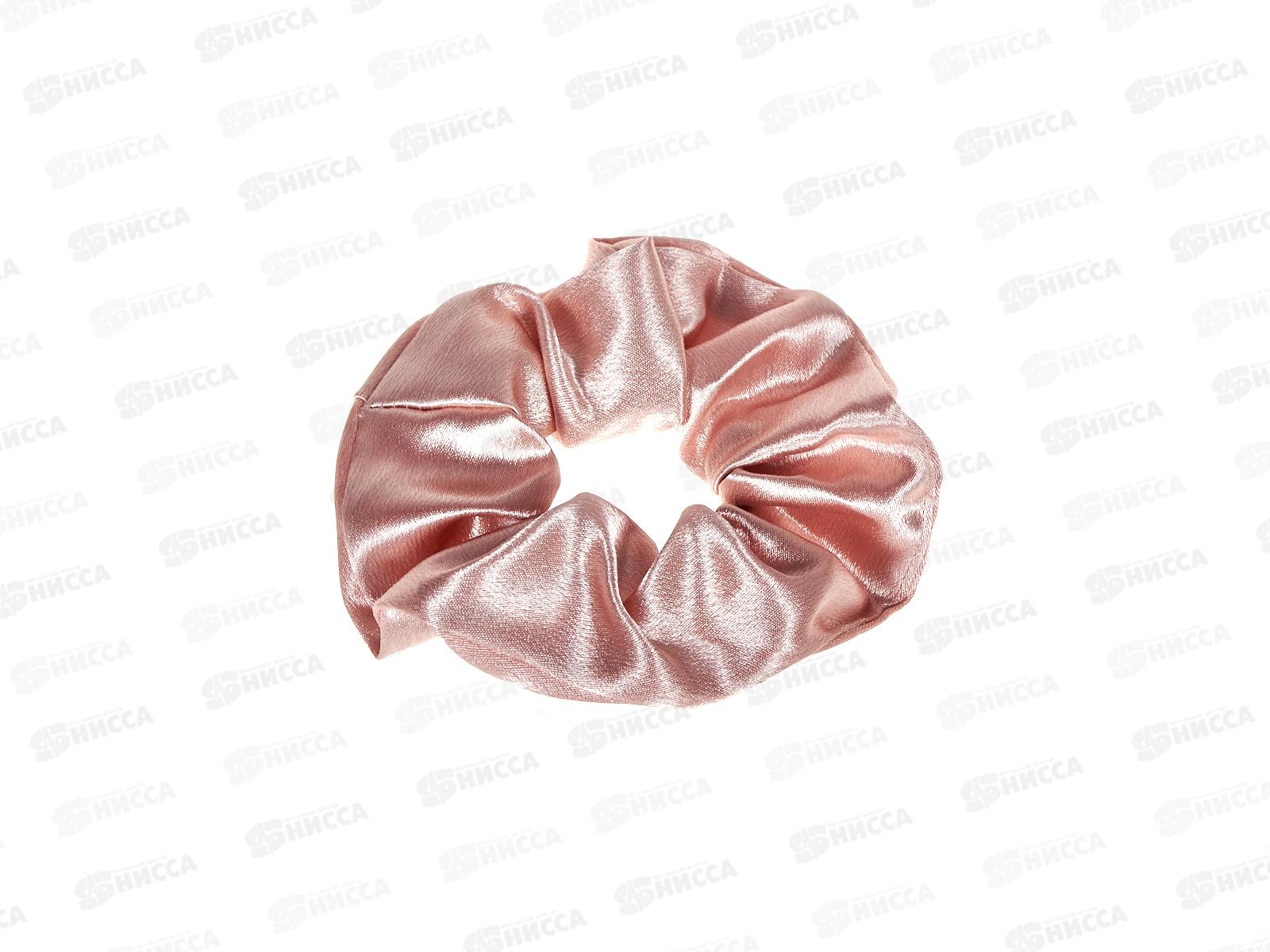 Ameli Резинка для волос объемная бежевая атлас