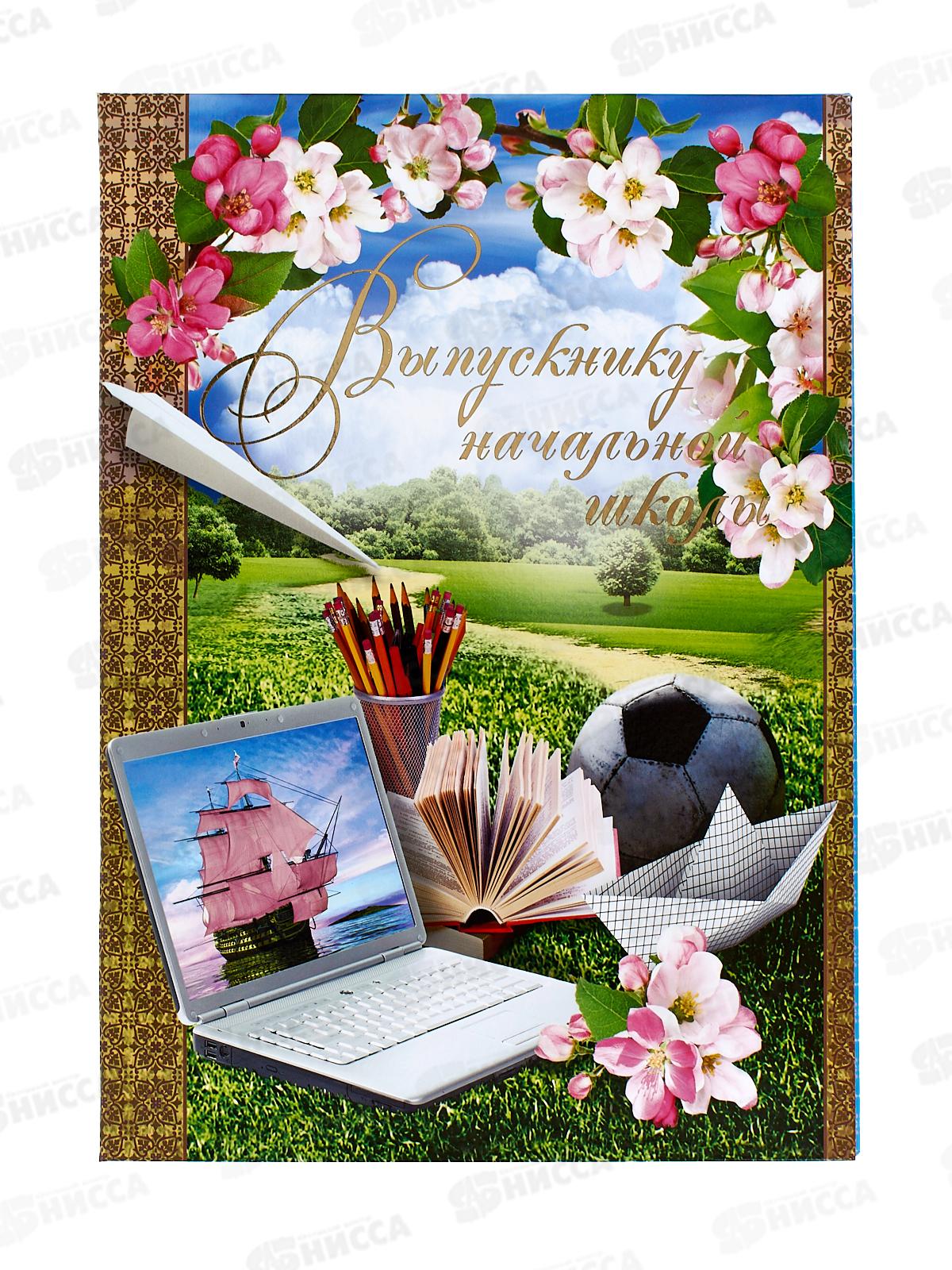 Папка ЛиС А4 Выпускнику начальной школы &quotВесна&quot (ламинат) 03548-ВН