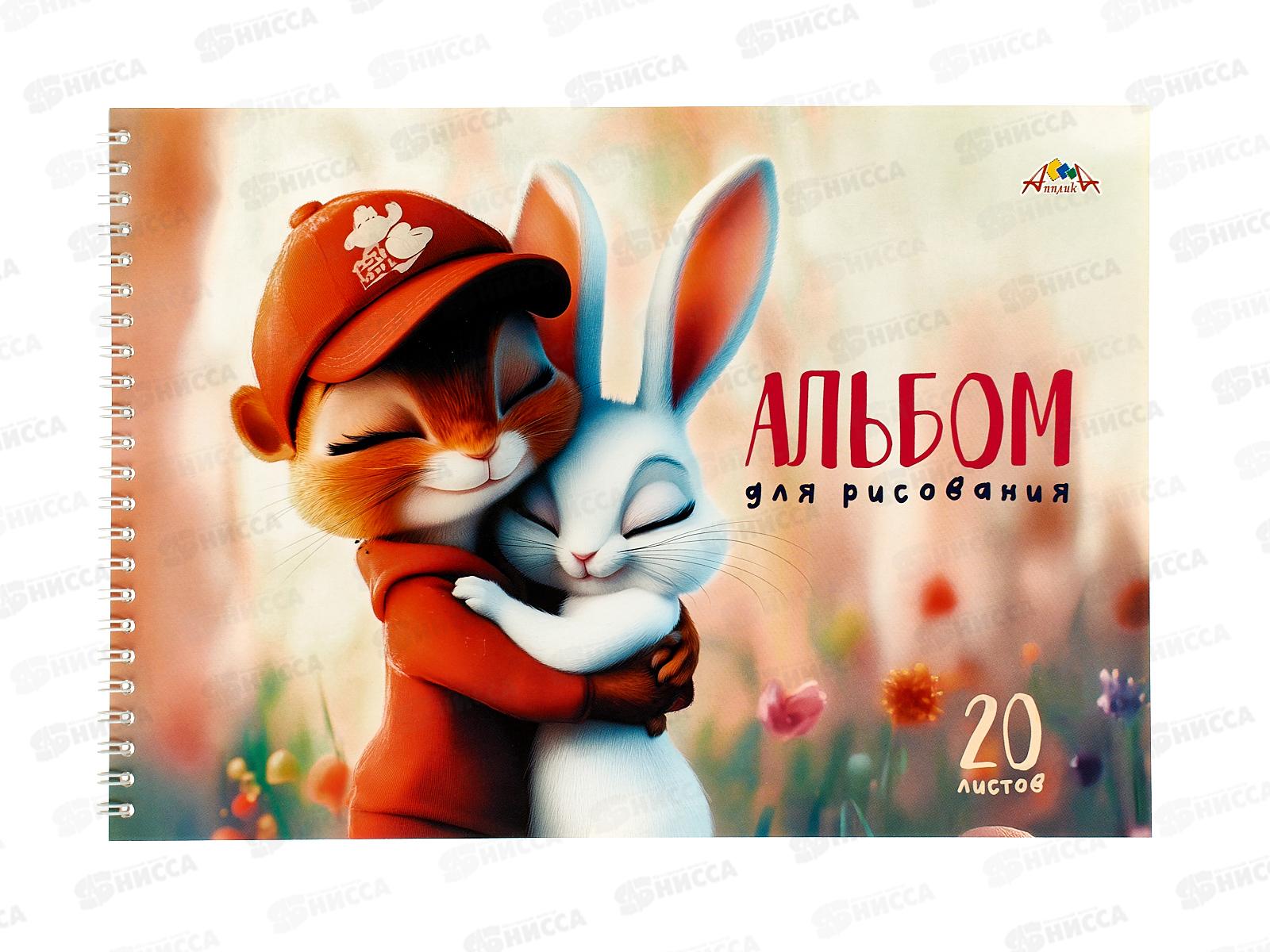 Альбом д/рис.20л Апплика, Друзья. греб. С0224-64  *100