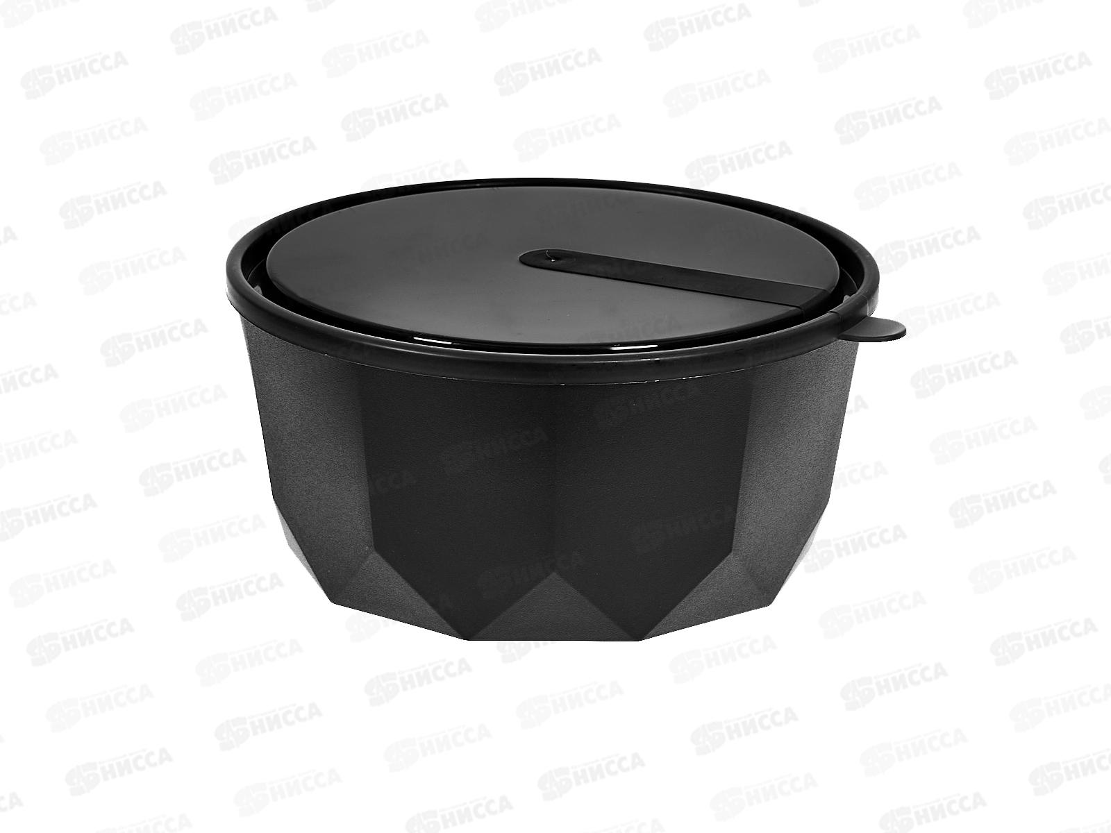 Салатник &quotPlast Team&quot 1,7л с/к Блэк РТ171310621 *18