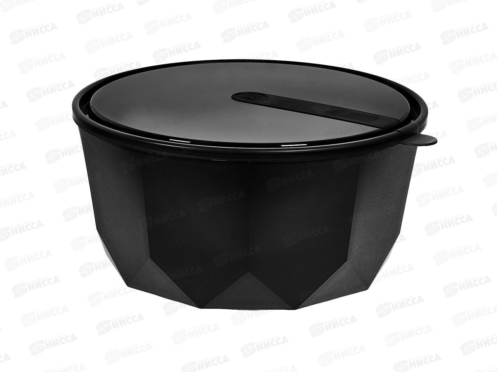 Салатник &quotPlast Team&quot 4,6л с/к Блэк РТ171510621 *12