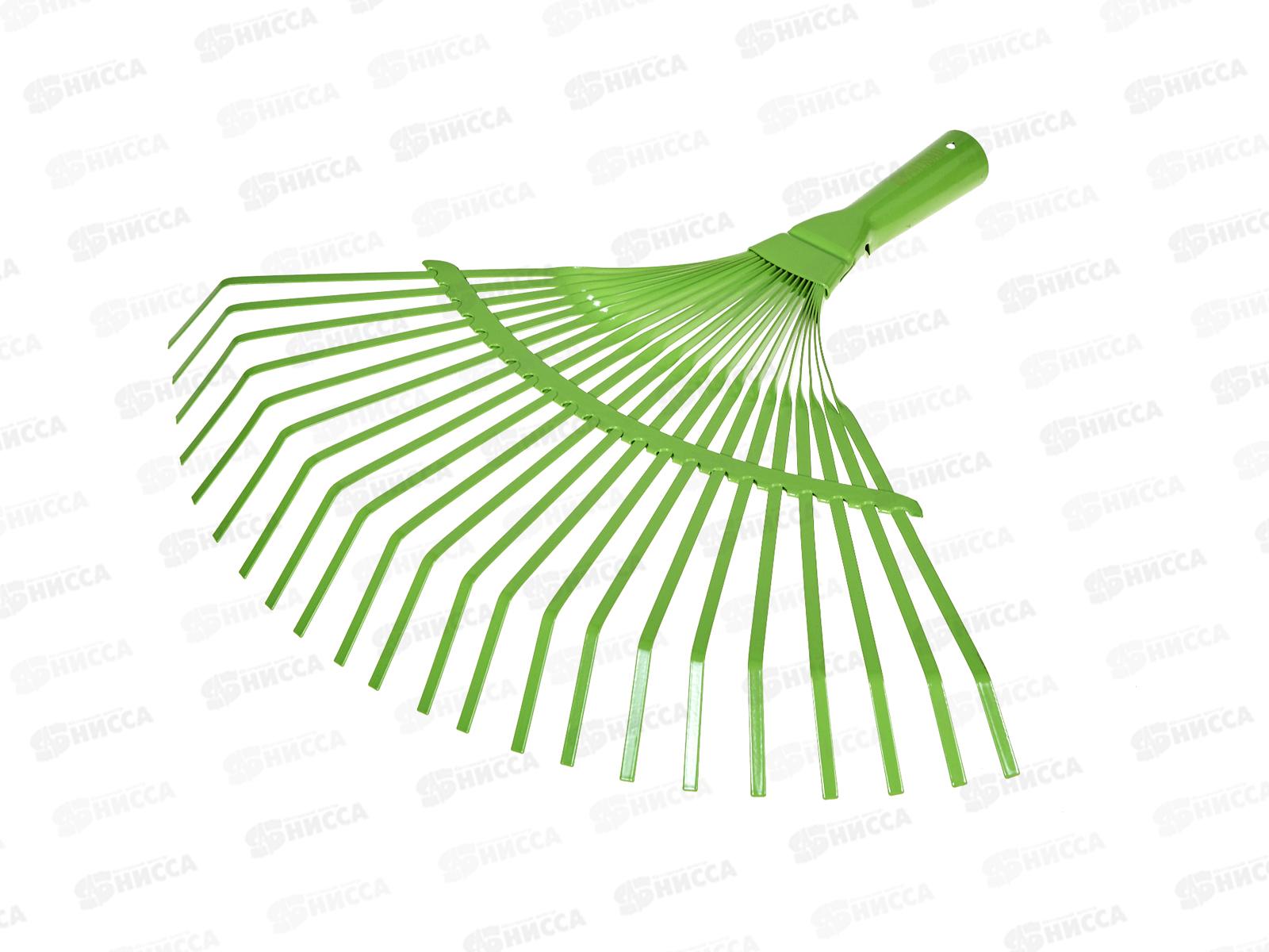 Грабли веерные стал. 425мм 22 плос. зуба, без чер., 617705/Palisad