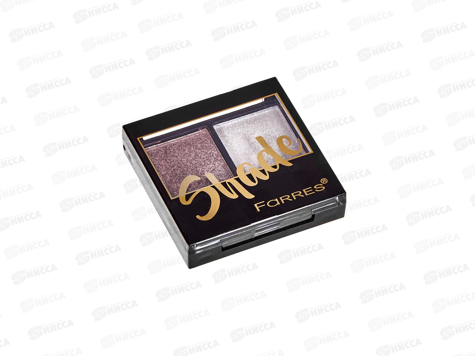 Farres Тени для век Shade 1007-03 бежевый/молочный 2 цвета *6