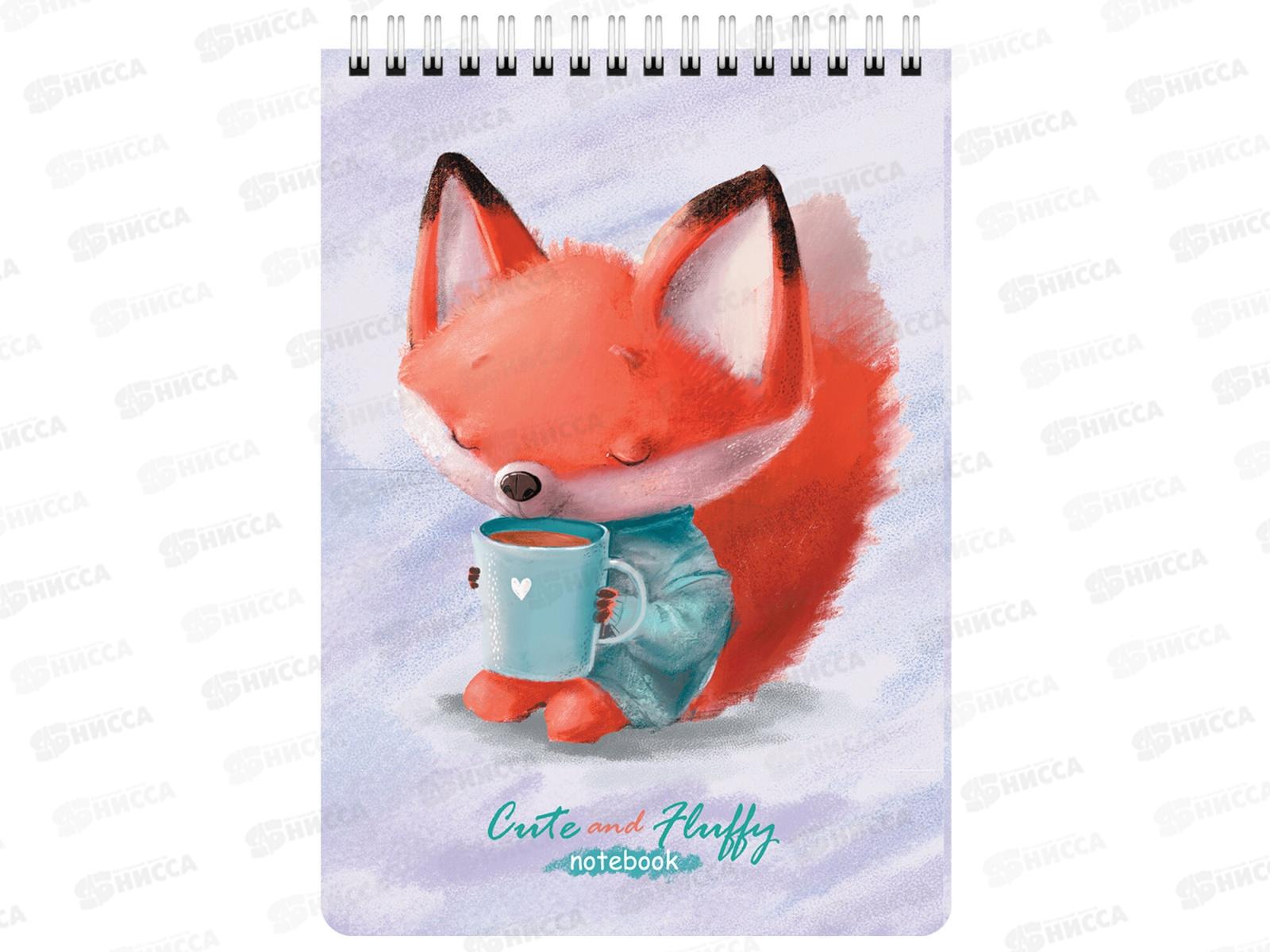 Блокнот 60л BRAU А5 Милые зверята, 114364 *40