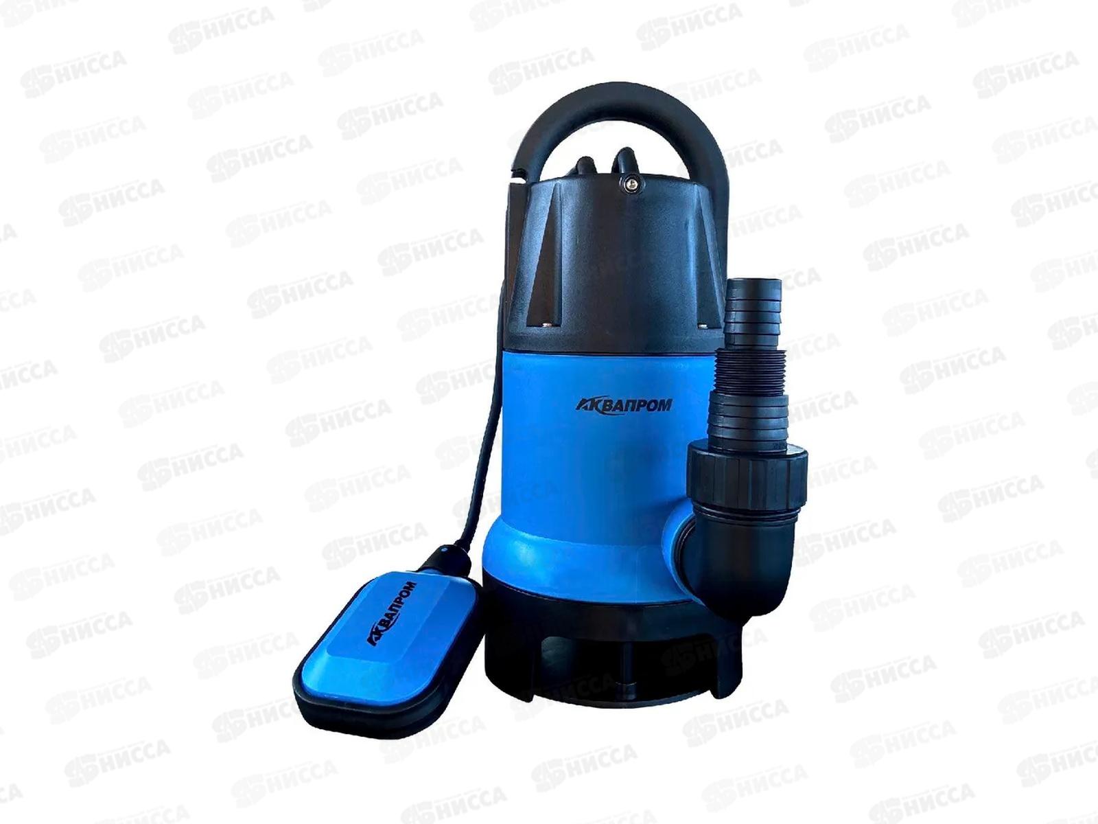 Насос погружной дренажный  900Вт АКВАПРОМ НПД-900ГР/10А для грязной воды (зеленый ромб) *4