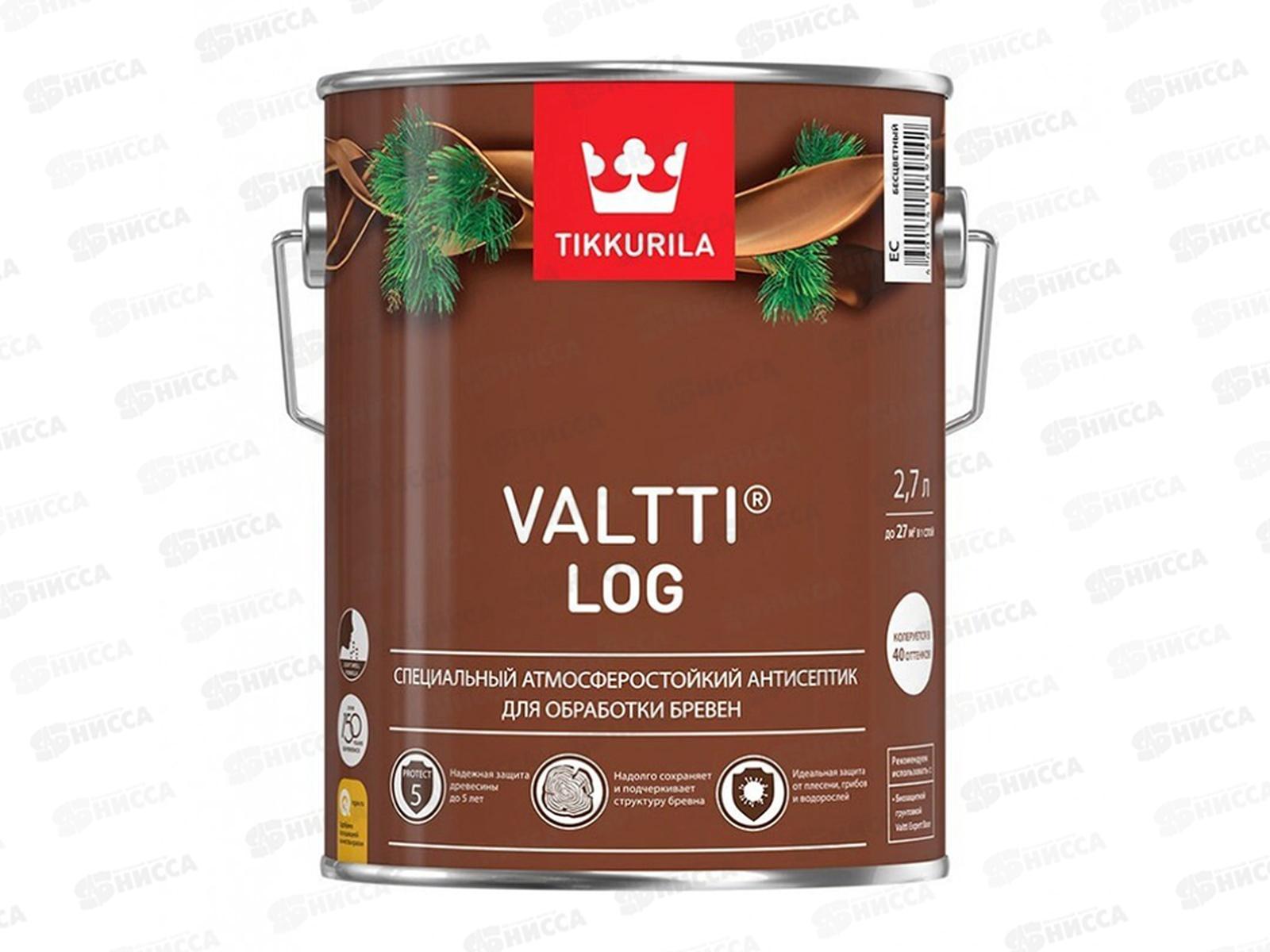 Антисептик Valtti Log палисандр 2,7л *1/6