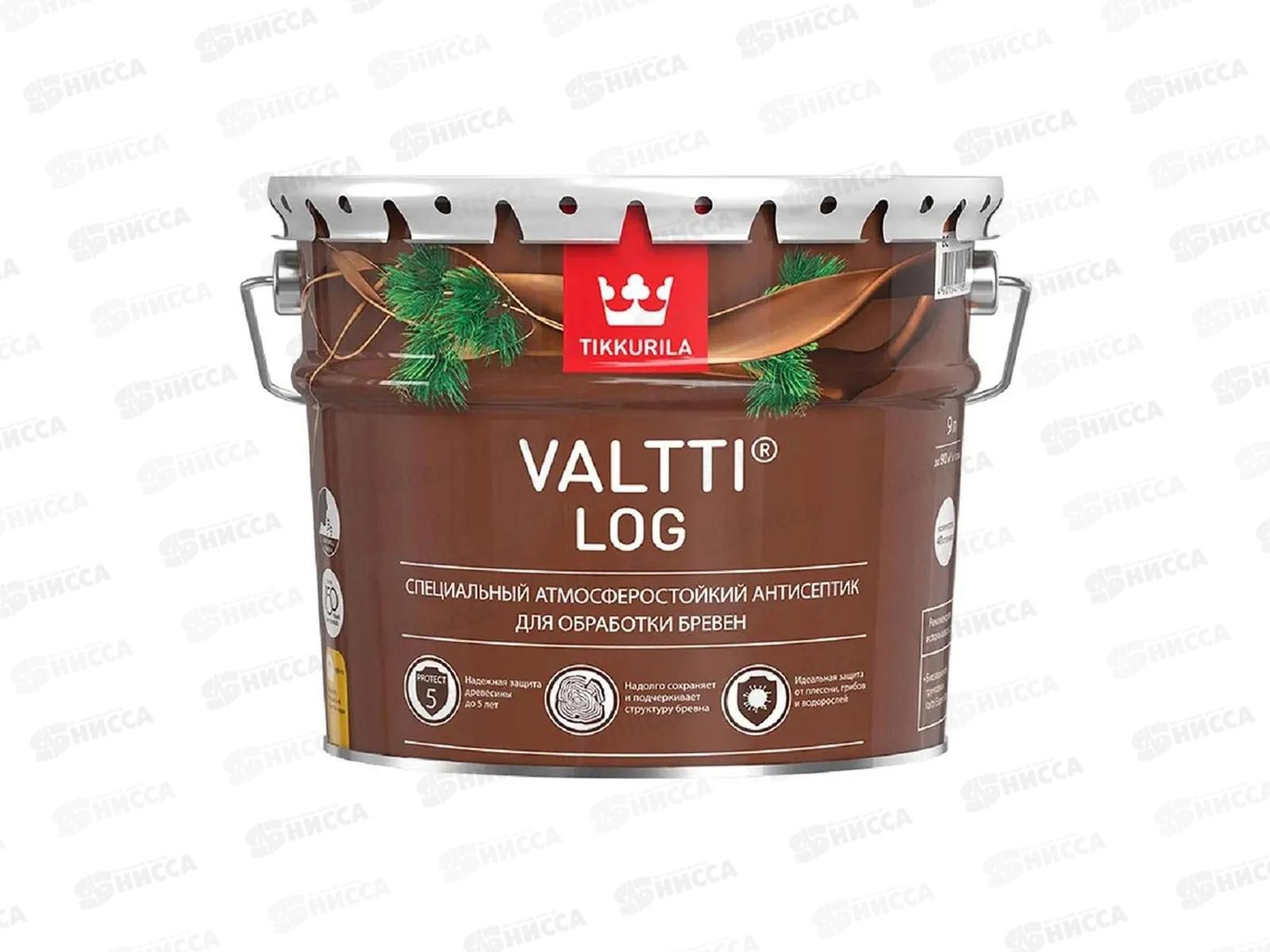 Антисептик Valtti Log палисандр 9,0л