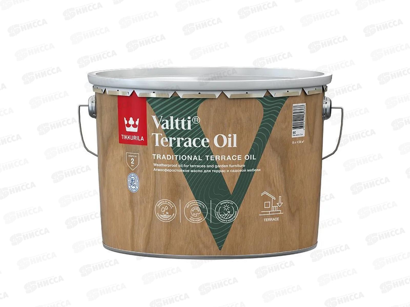 Масло для террас Valtti Terrace Oil EC 9,0л