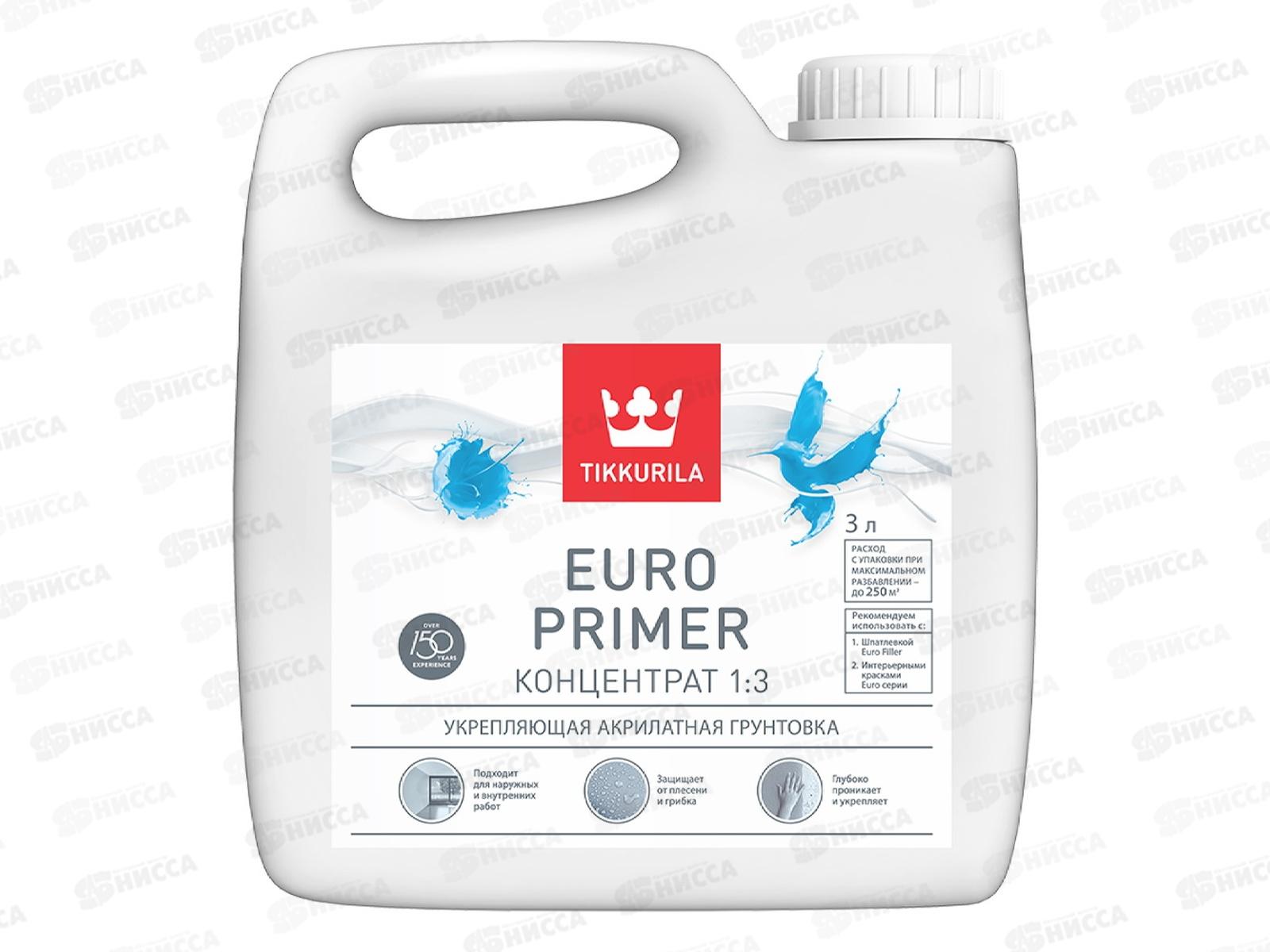 Грунтовка Euro Primer 3,0л