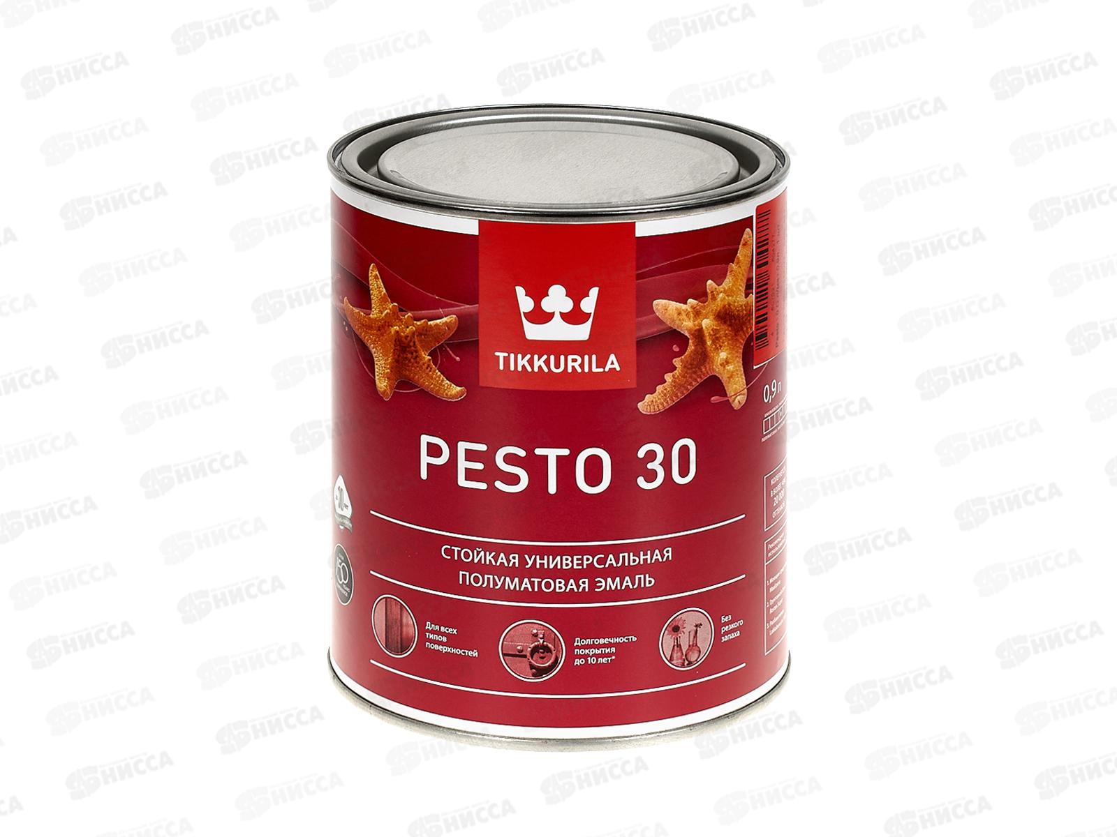 Эмаль Pesto 30 C п/мат 0,9л *1/6