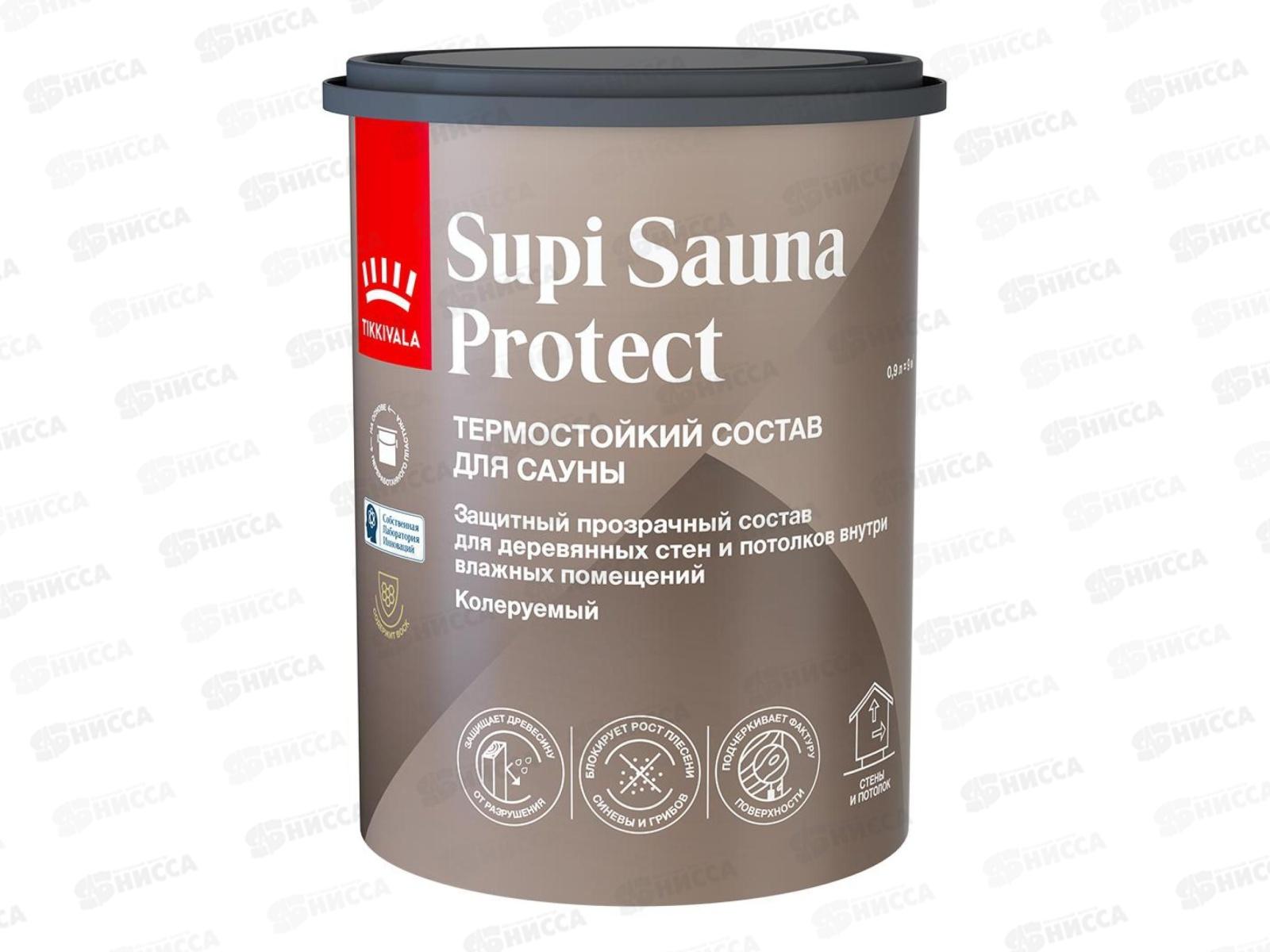 Состав для сауны Supi Sauna Protect EP п/мат 0,9л