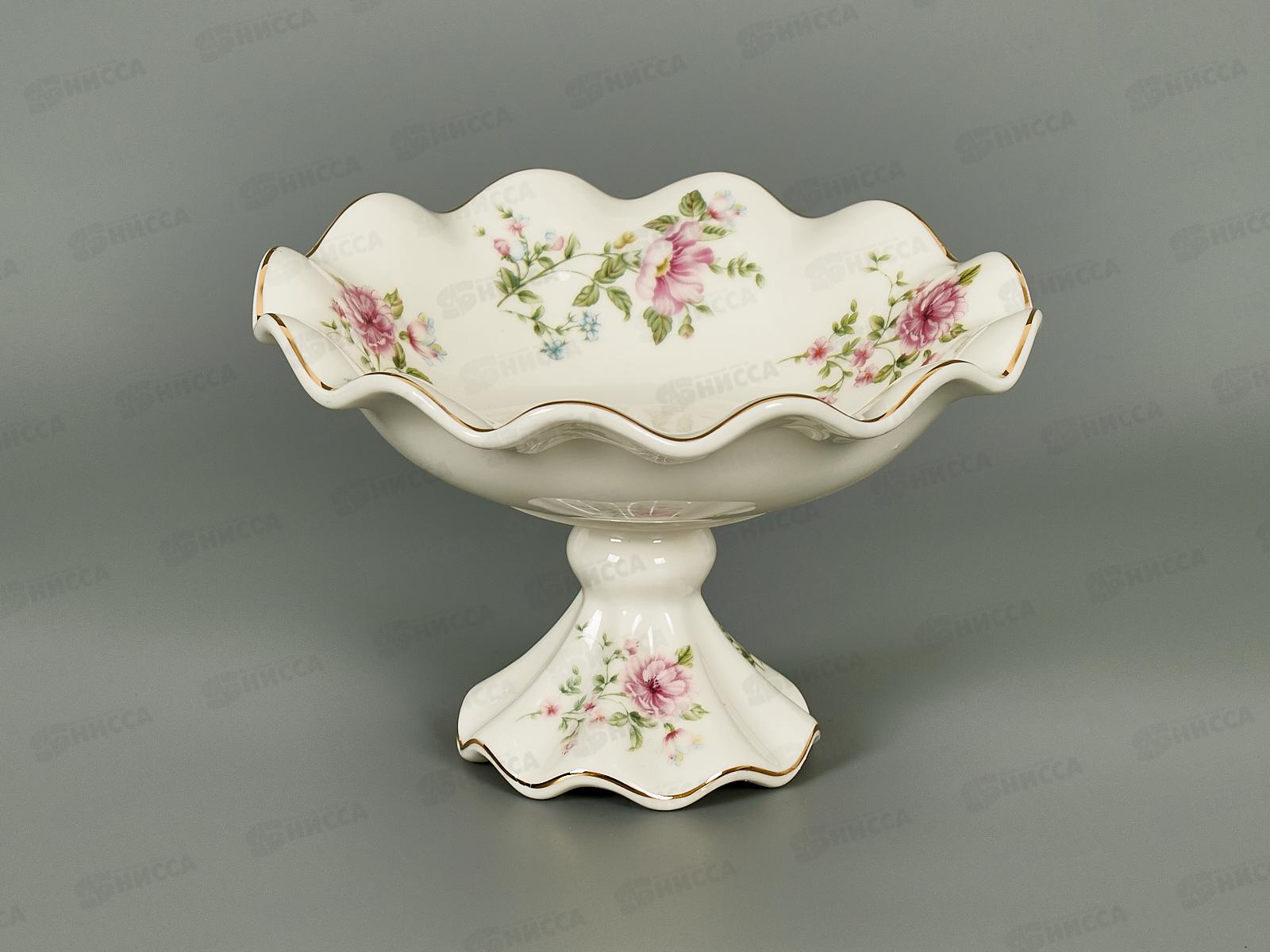 Фруктовница на ножке 15см 202401 *12