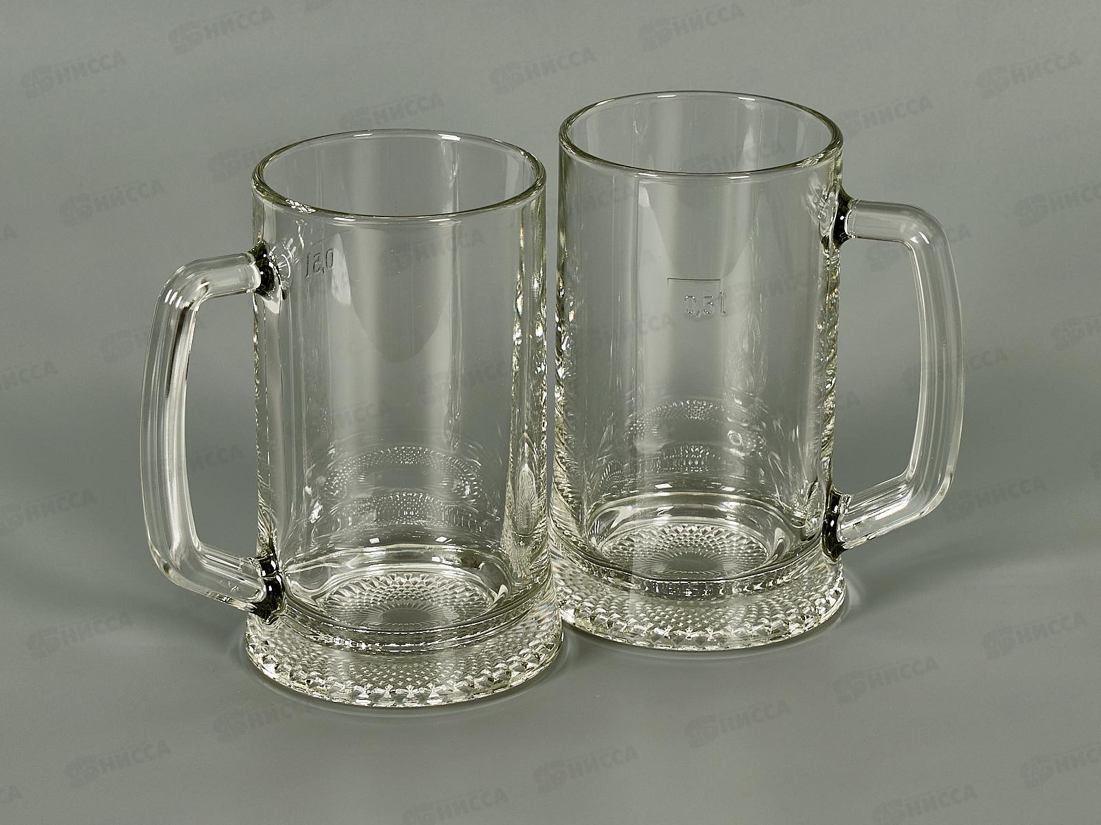 Набор Кружек Время дегустаций пивная кружка  2шт 500мл Q0384