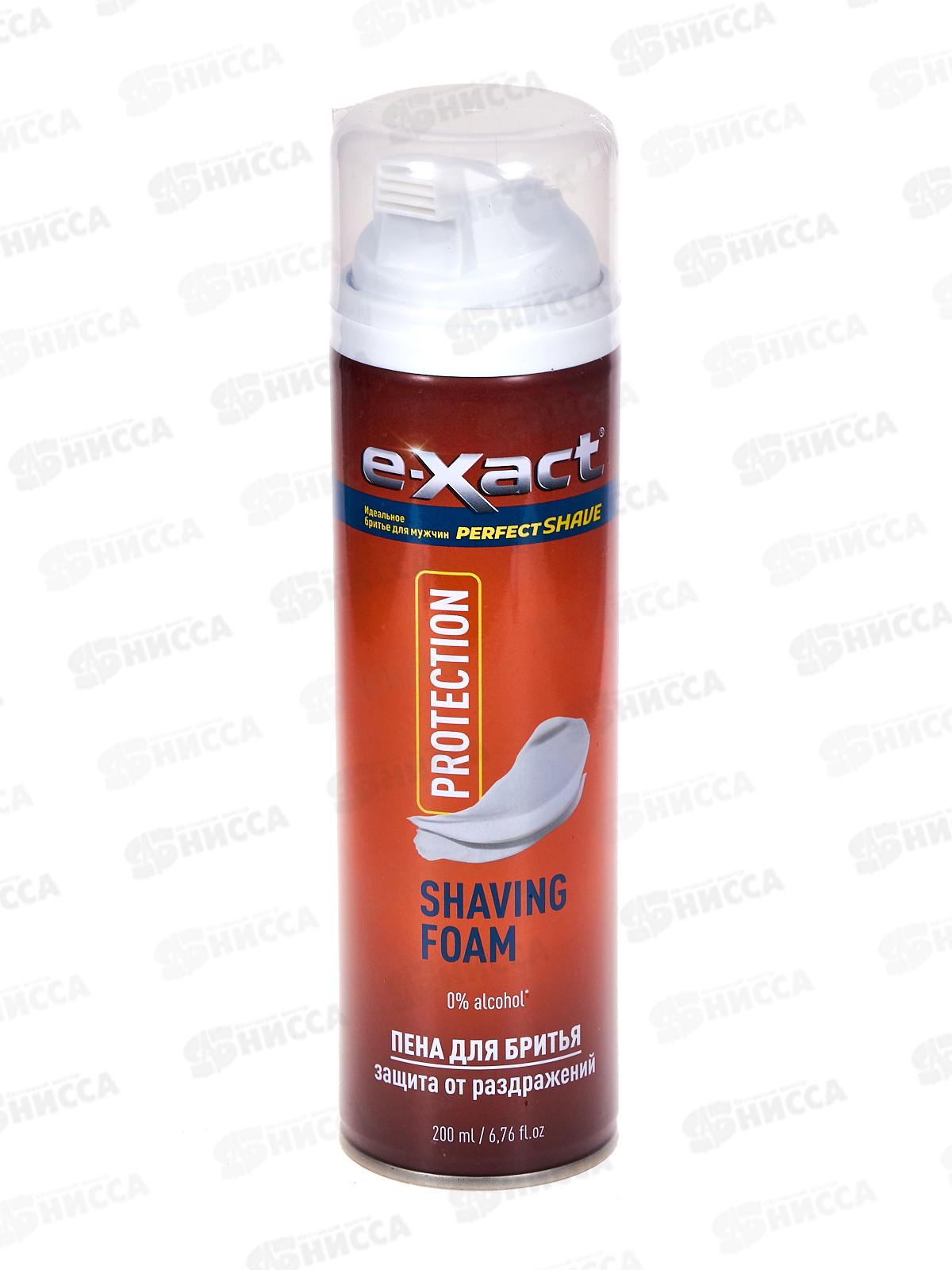 E-xact Пена для бритья Защита от раздражения 200мл *24