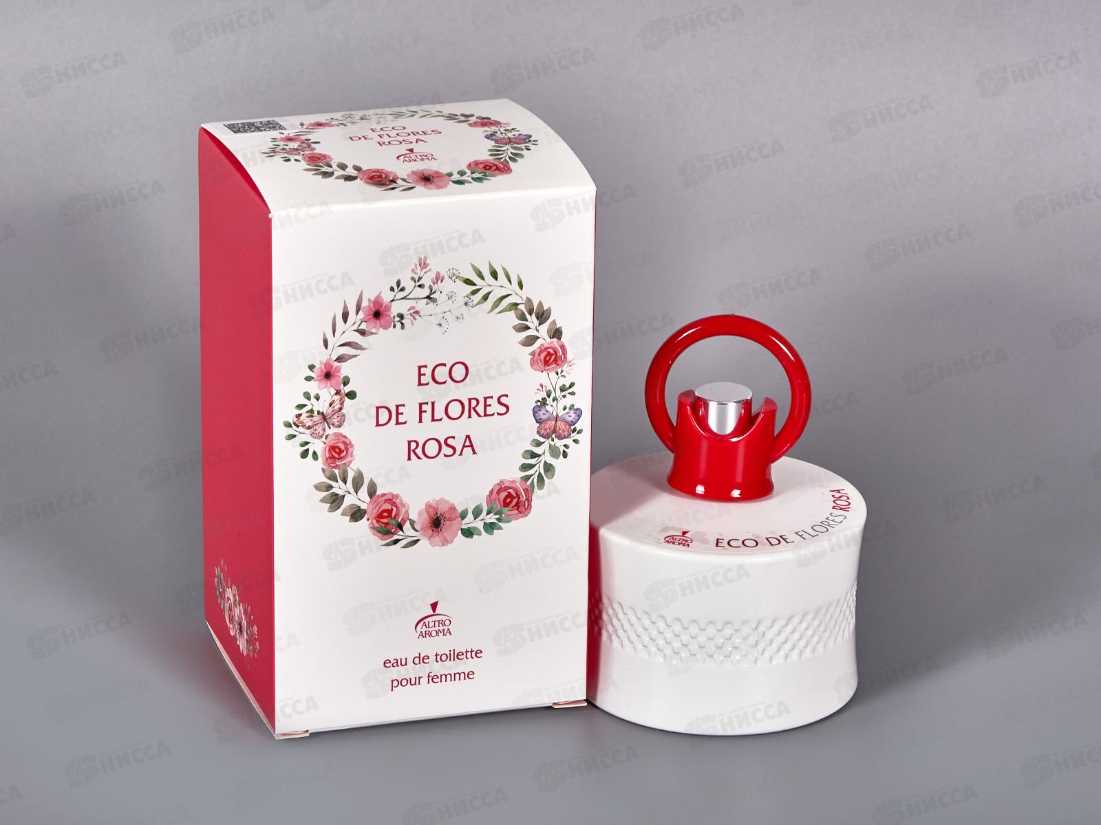 ECO De Flores Rosa 95мл, т/в жен М