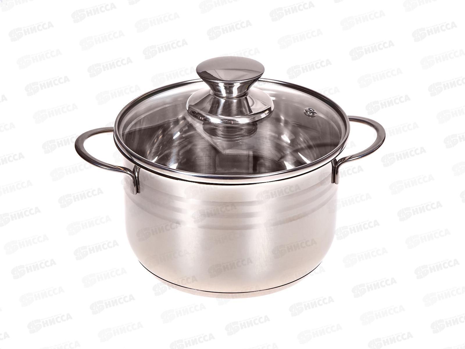 Кастрюля со стеклян крышкой Linea Bimbo vitro 2,0л 93-BIMv-06