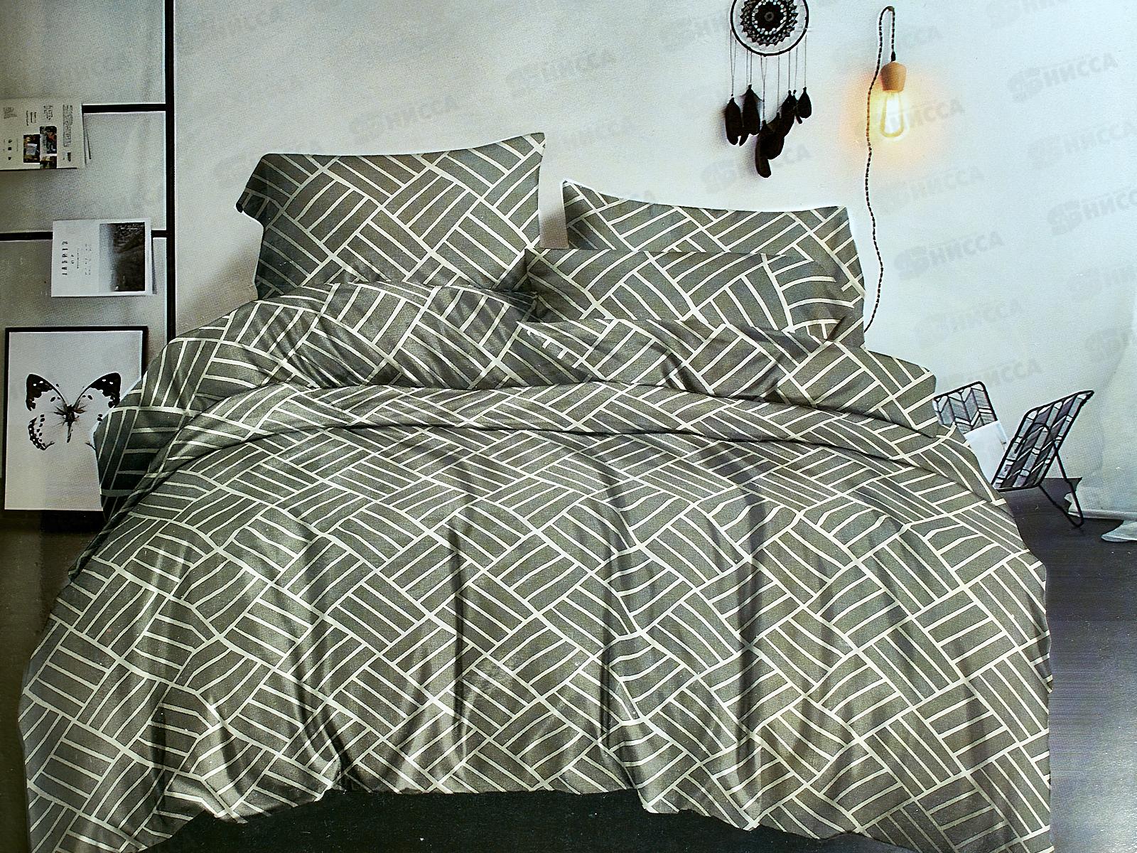 Комплект постельного белья 1,5сп Pandora полисатин 2041-4