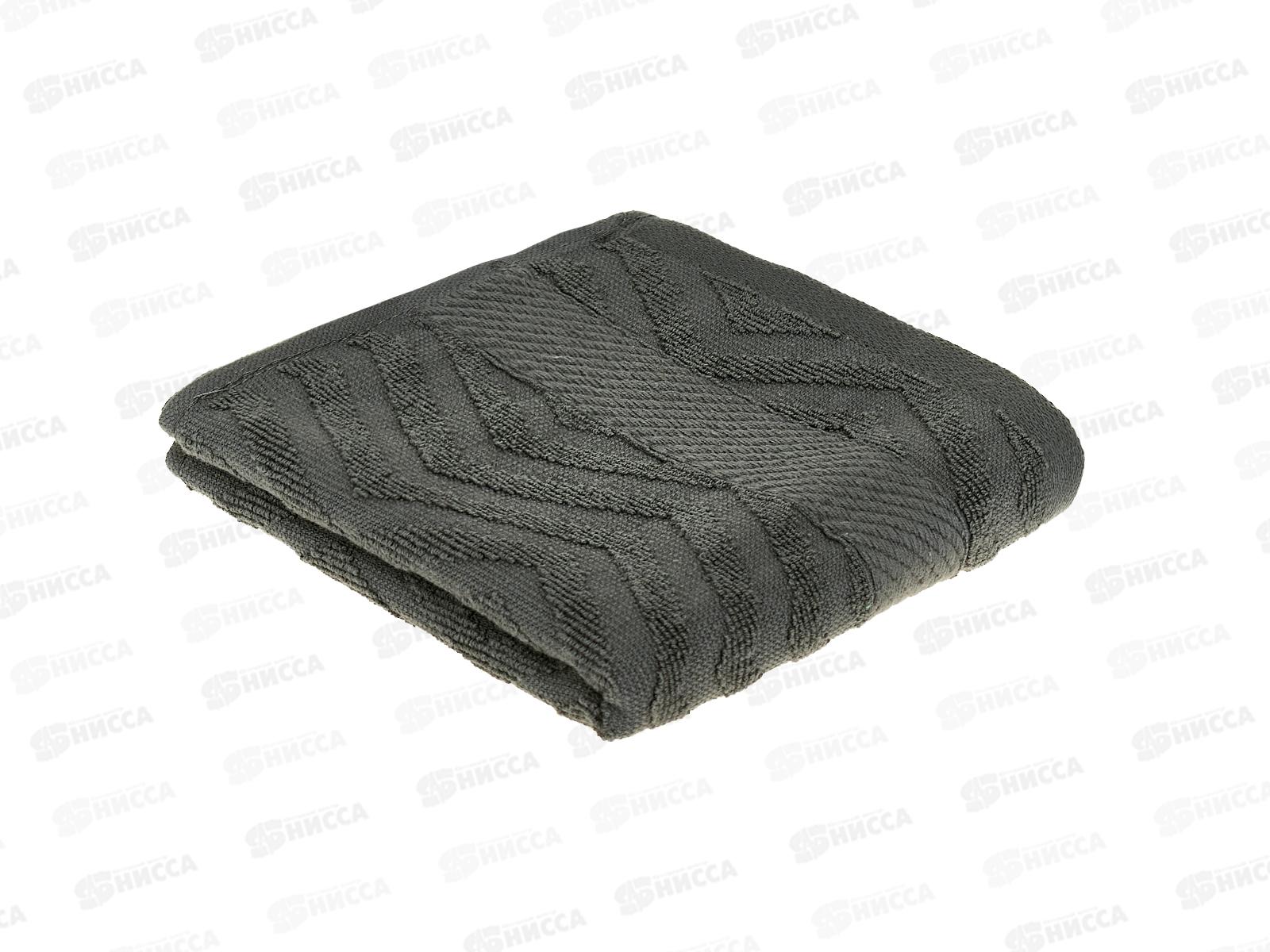 Полотенце махровое 30*60 LuxoR Пине темно-серый