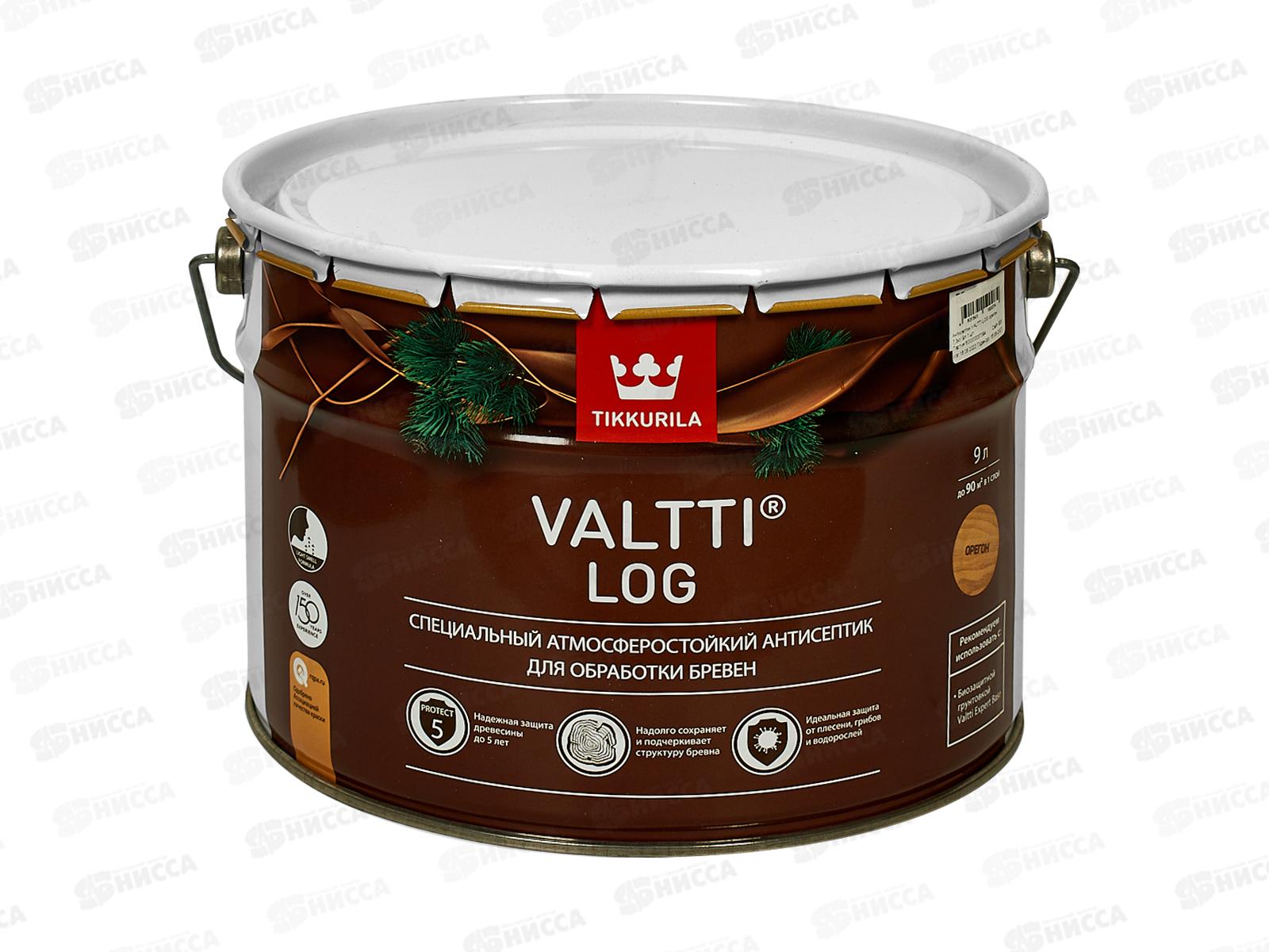 Антисептик Valtti Log орегон 9,0л