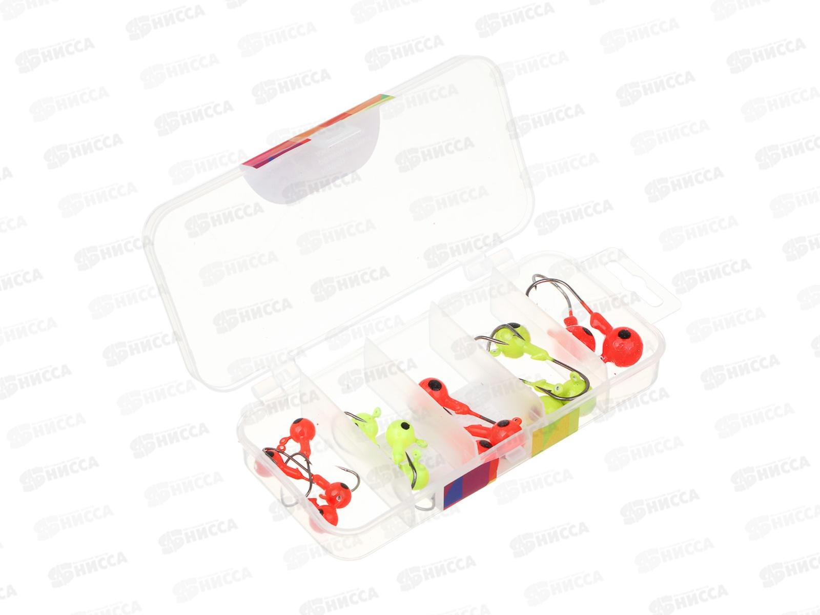 Набор джиг головок AZOR 15шт в коробке 141-022 г