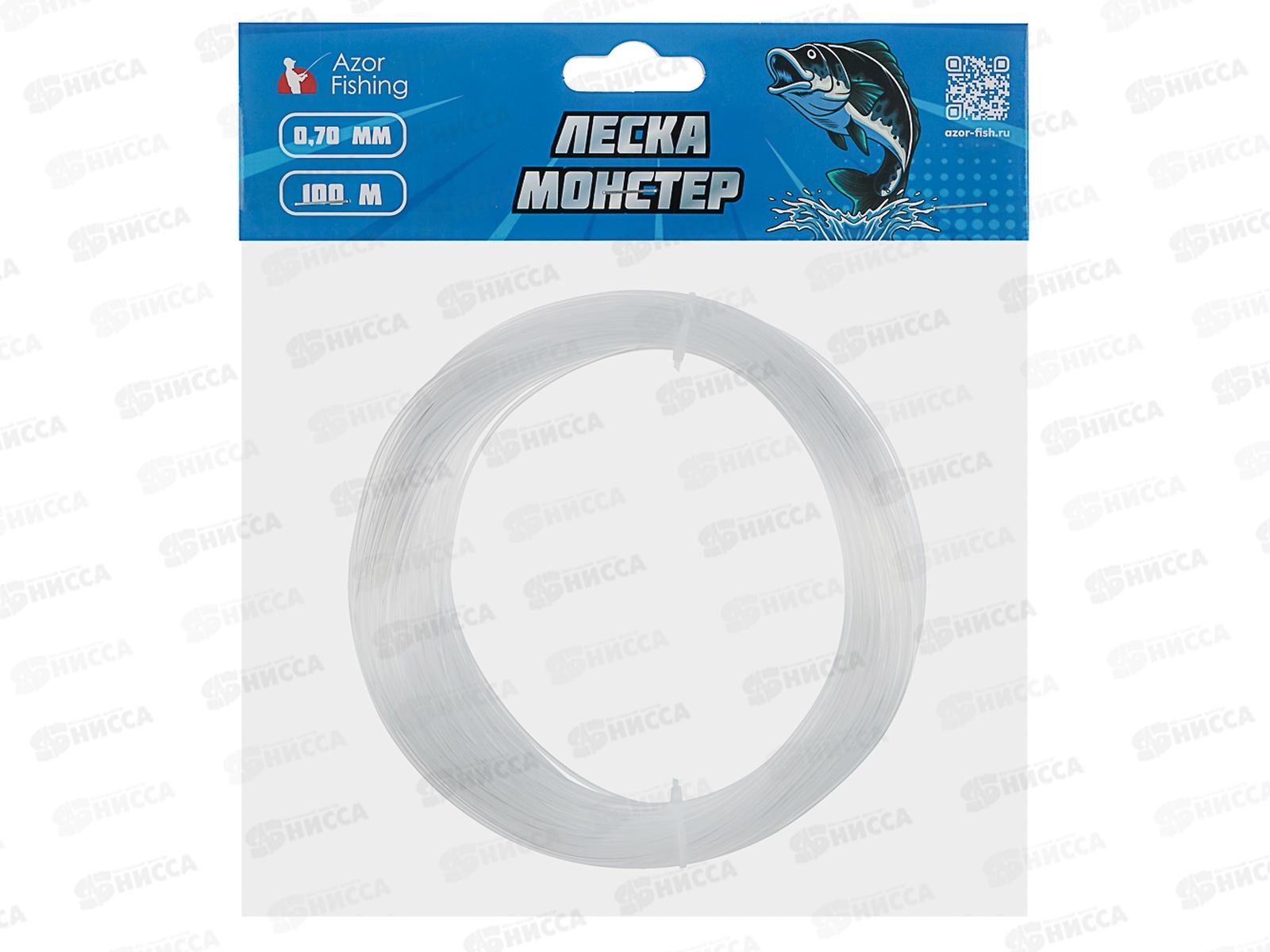 Леска AZOR FISHING Монстер 0,7мм 100м 144-102 г