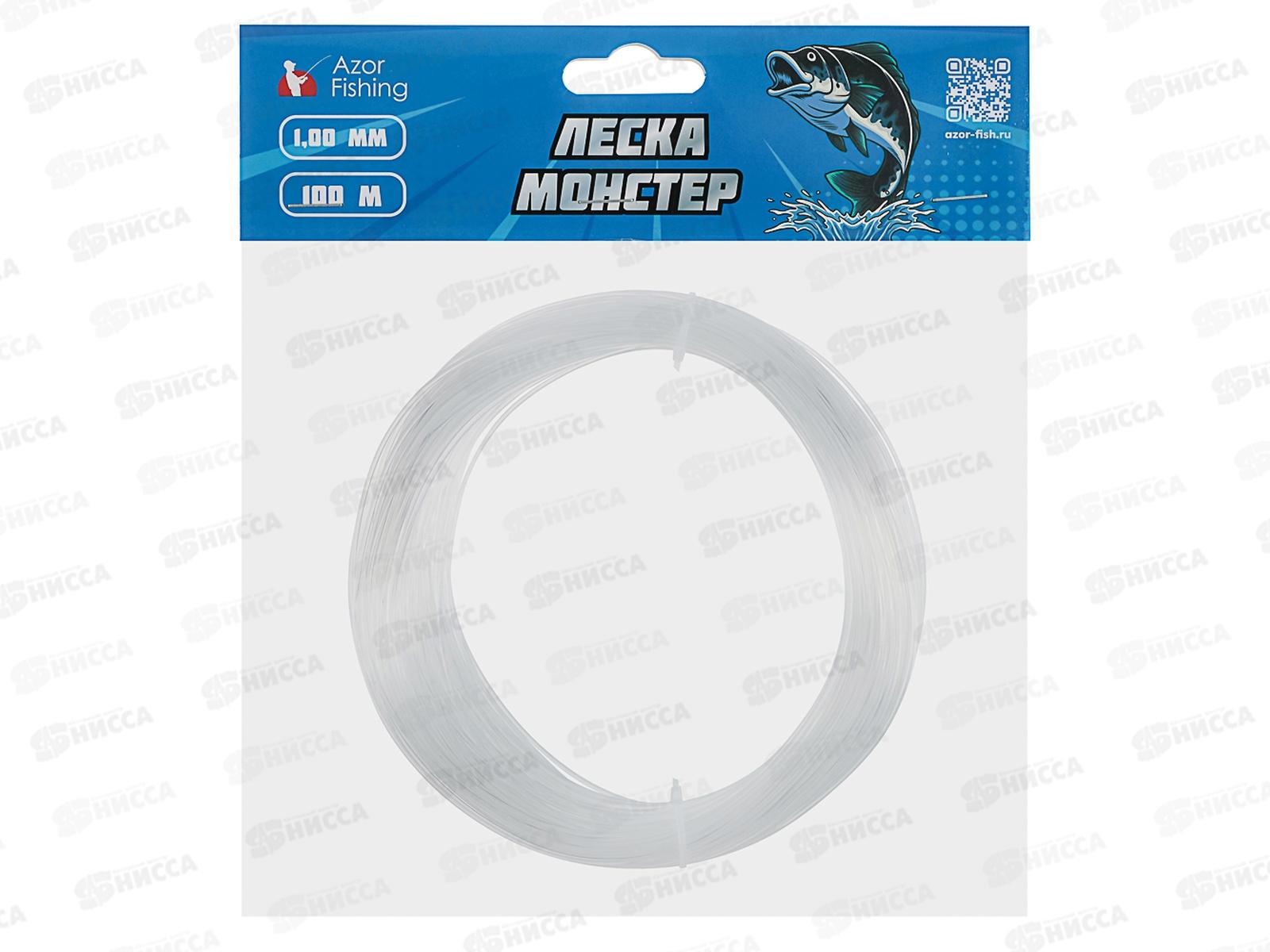 Леска AZOR FISHING Монстер 1,0мм 100м 144-103 г