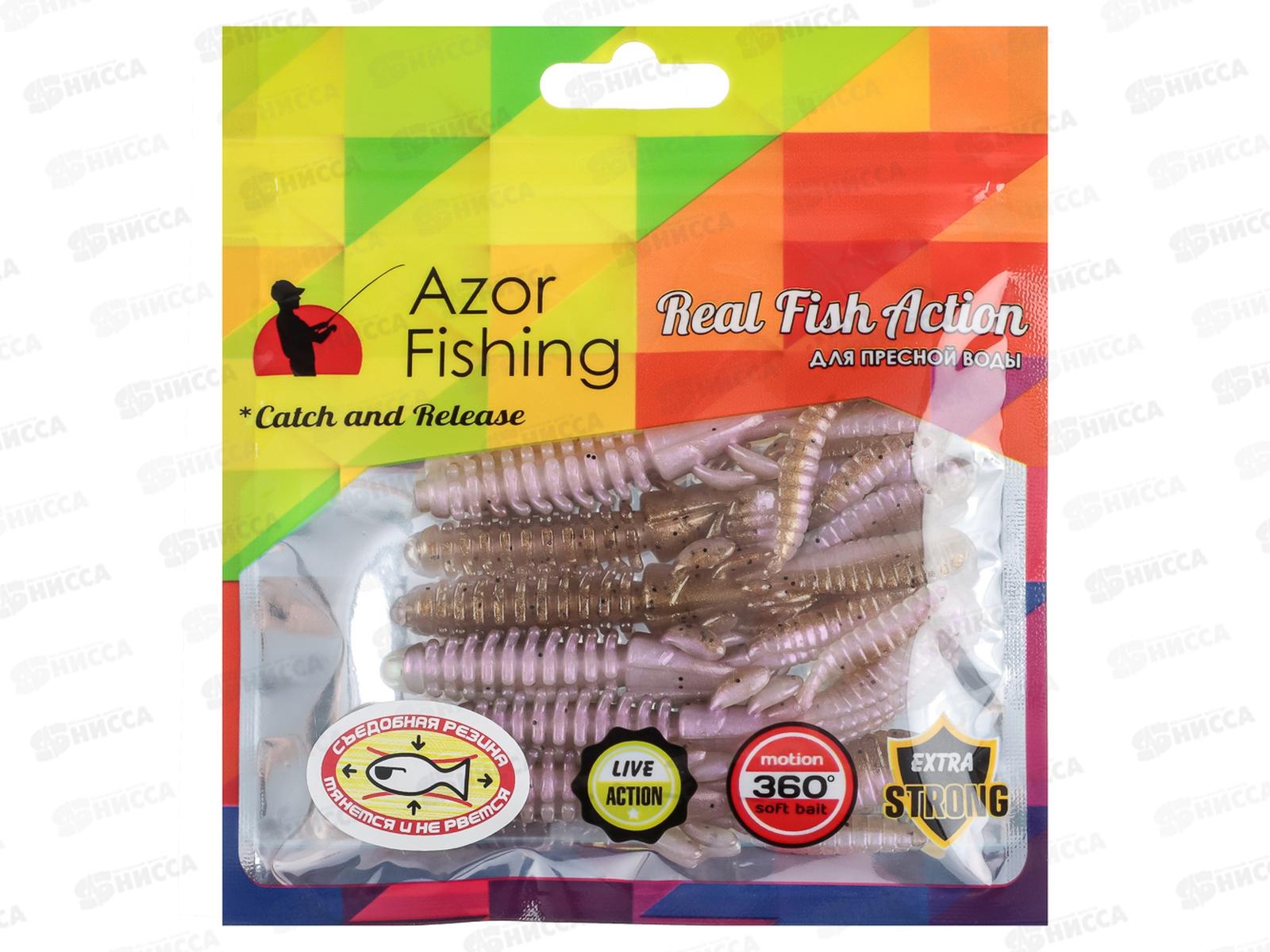 Приманка AZOR FISHING силик Кальмар 75мм 5шт 145-009 г