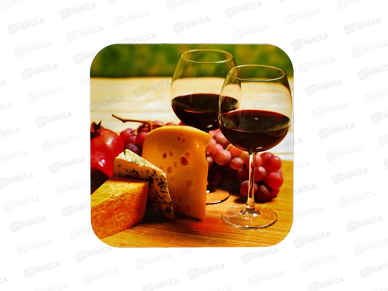 Подставка  под горячее дерево 14,5*14,5см В-2