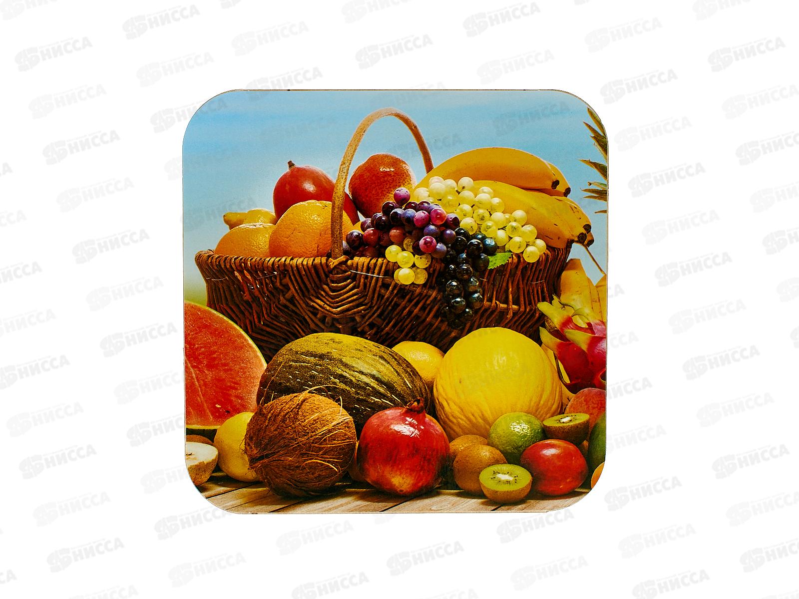 Подставка  под горячее дерево 14,5*14,5см В-48