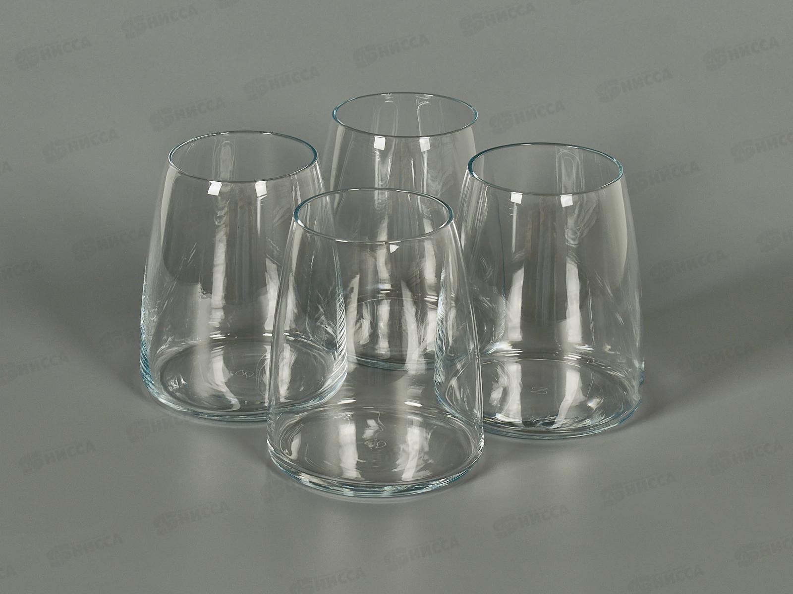 Набор стаканов Пино 495мл 4шт утонченная кромка 420332