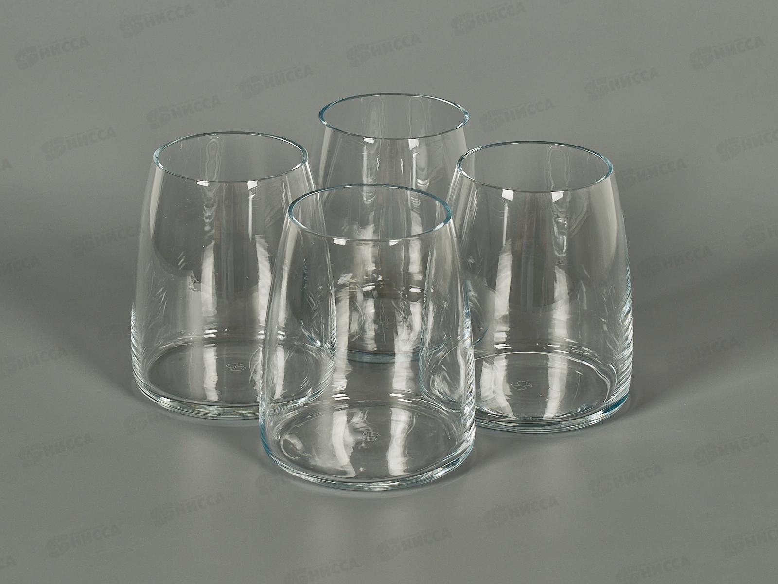 Набор стаканов Пино 390мл 4шт утонченная кромка 420742