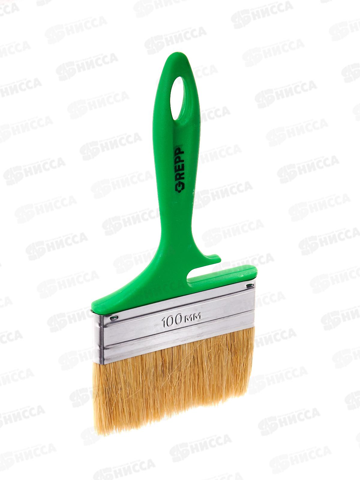 Кисть плоская малярная 100мм  200-206 *12/288