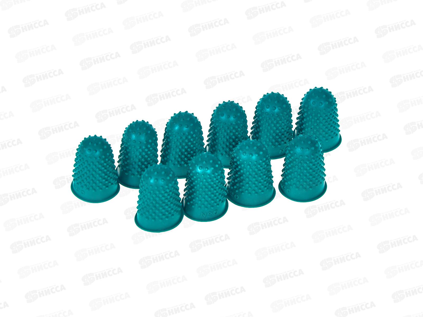 Напалечник д/бум. SILWERHOF зеленый, резин. 1534561 *10