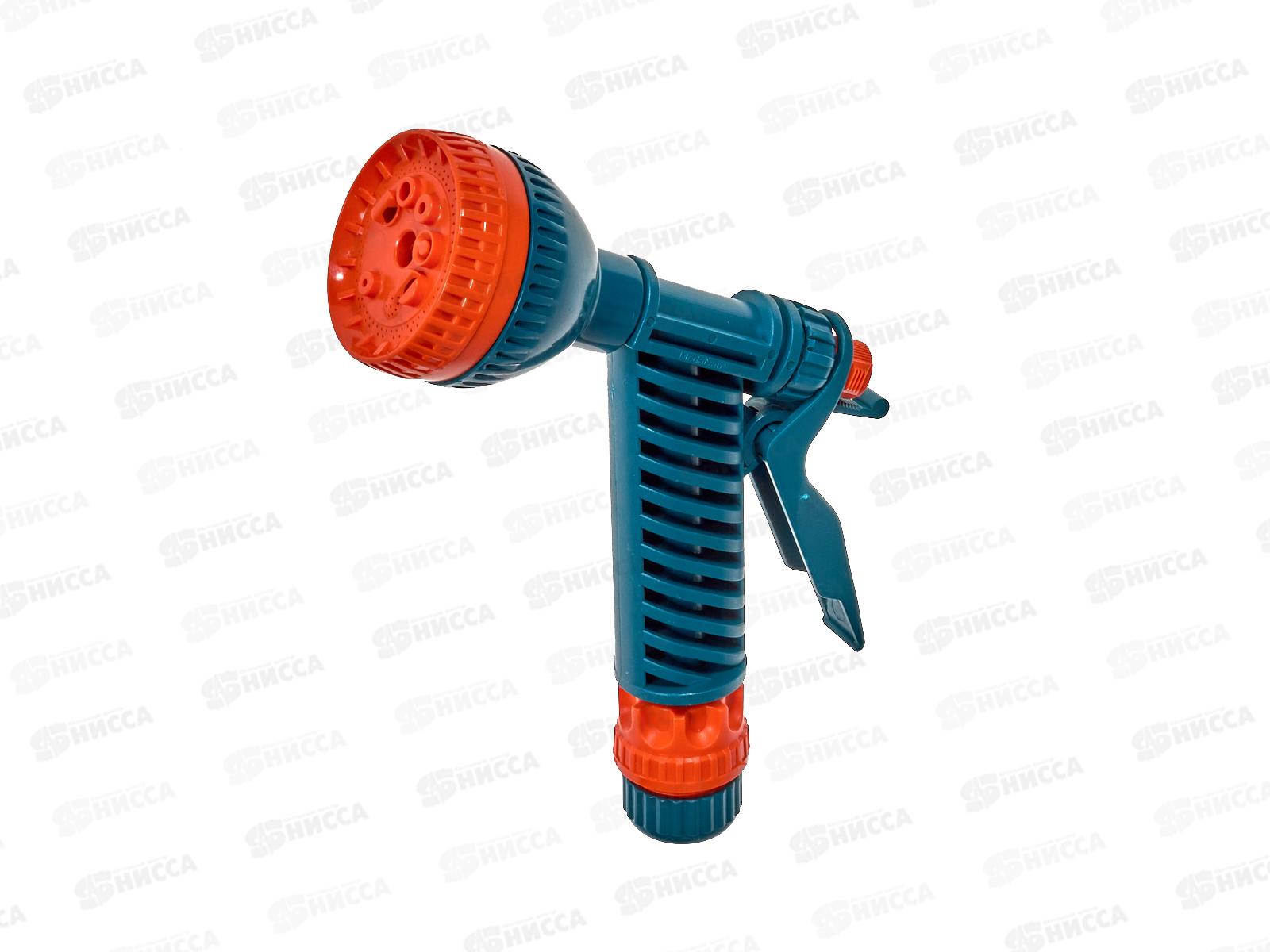 Душ-пистолет 1/2 8-ти функц с фиксатором с муфтой (65), О3048