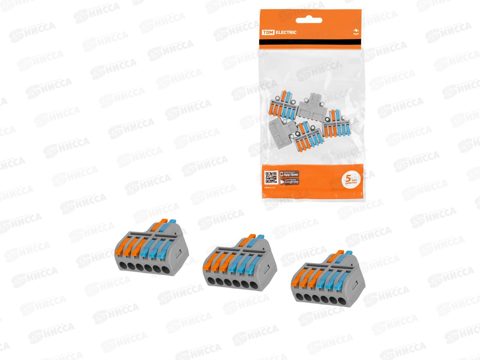 Клемма разветвительная СКР-426 (4 мм2) (5шт) TDM, 0314 *8/192
