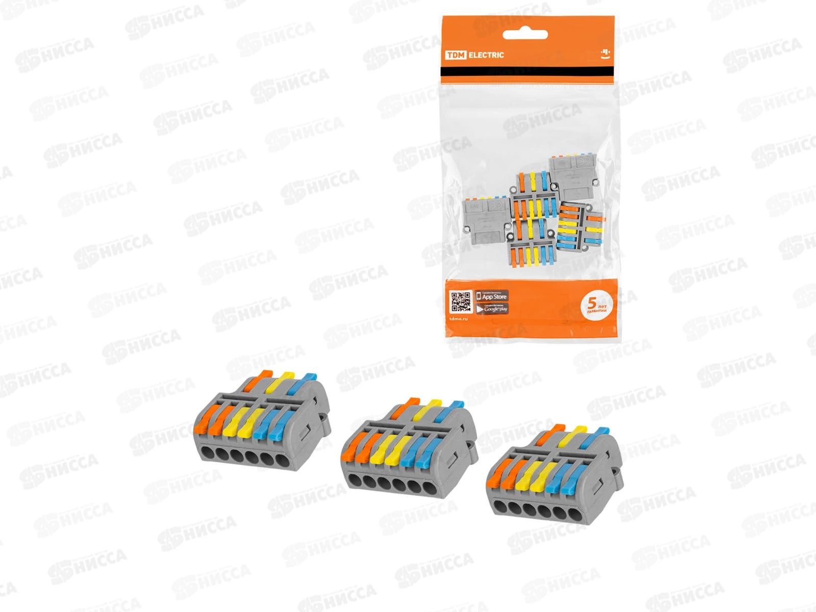 Клемма разветвительная СКР-436 (4 мм2) (5шт) TDM, 0315 *6/144
