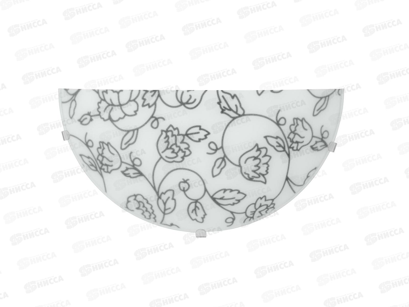 Светильник декоративный СД 1*60Вт, E27, 250*125мм, полукруг, Сатин, Народный, 0041 *18/36