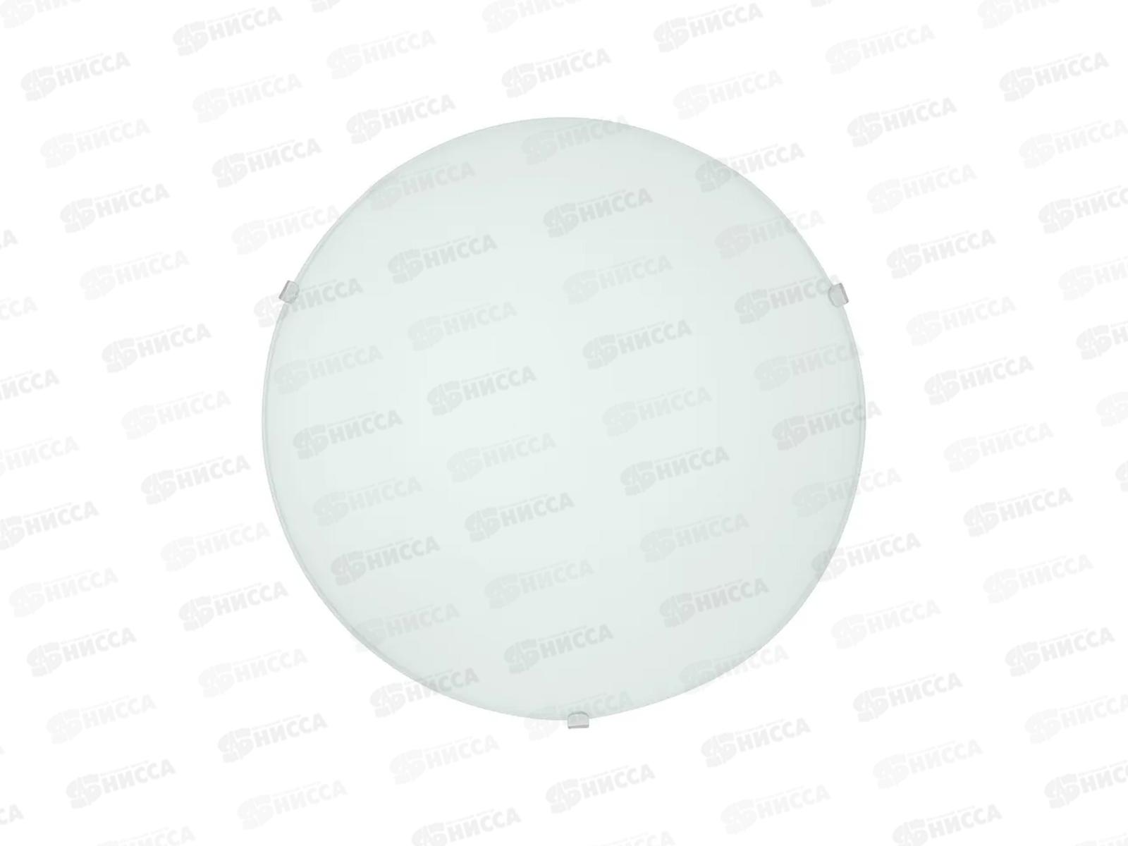 Светильник декоративный СД 1*60Вт, E27, D250мм, круг белый, Народный, 0036 *24