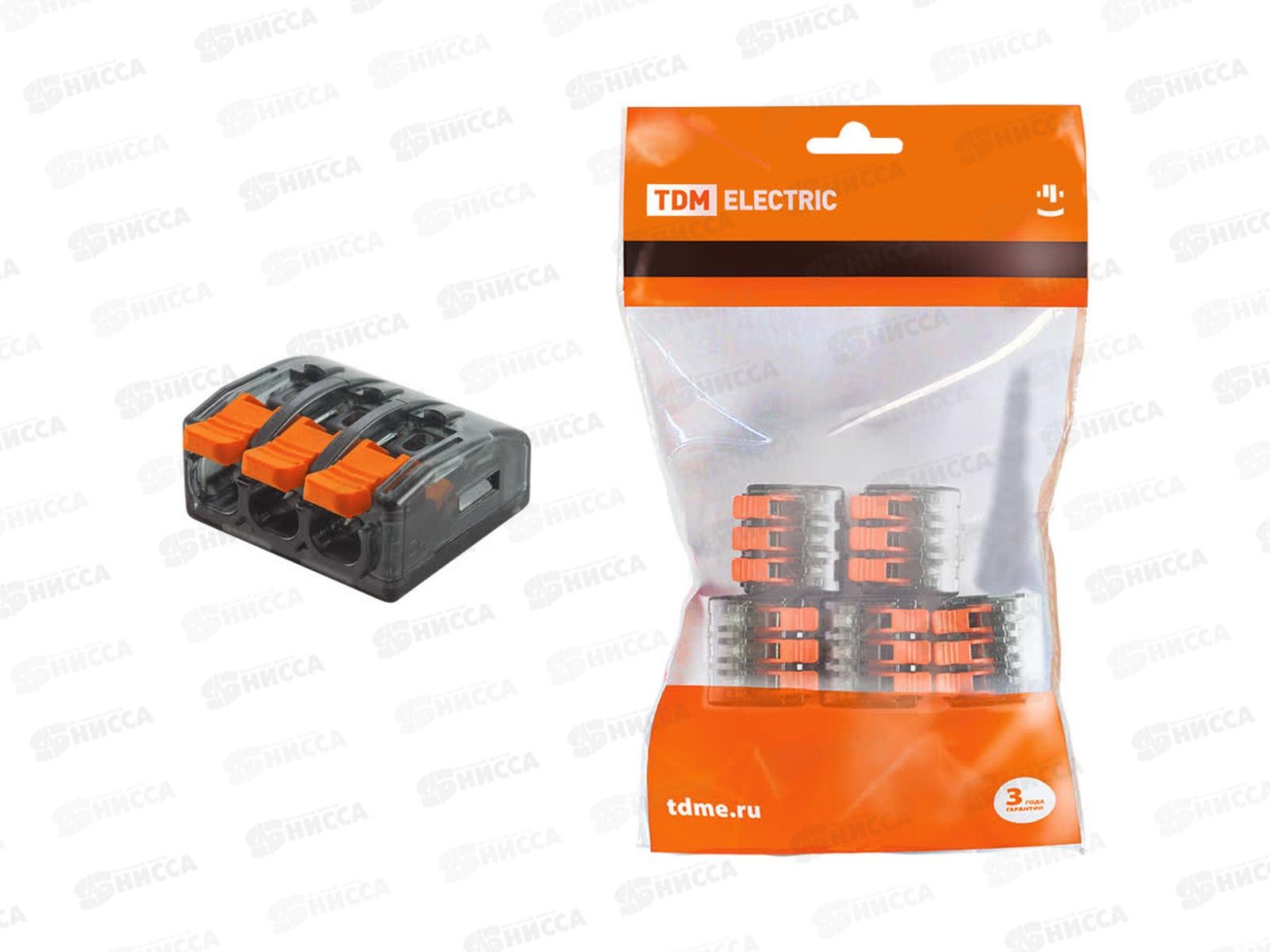 Соединительная клемма СК-613 (2,5мм2) (5шт) TDM, 0032 *20/480