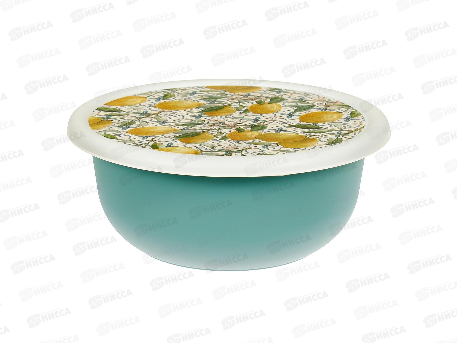 Миска 2,1л с/кр с декором Зеленый 221197118/0507 *6