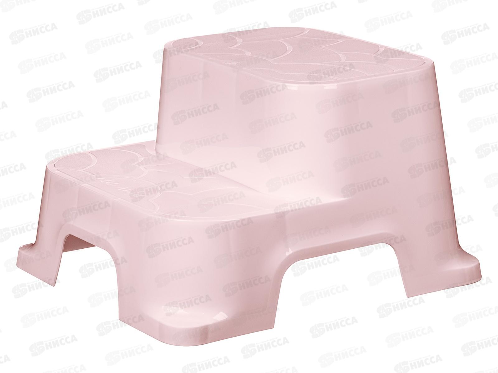 Табурет-подставка детский 34*31*20см св-розовый 221501007/01