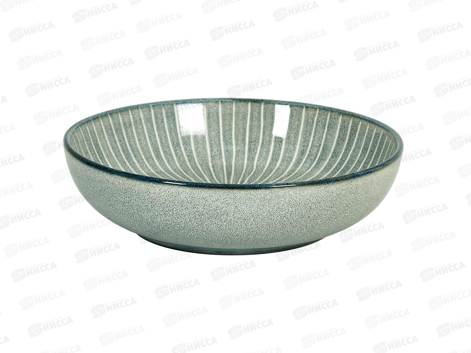 Тарелка глубокая 6920 2 Gray 19см 271619