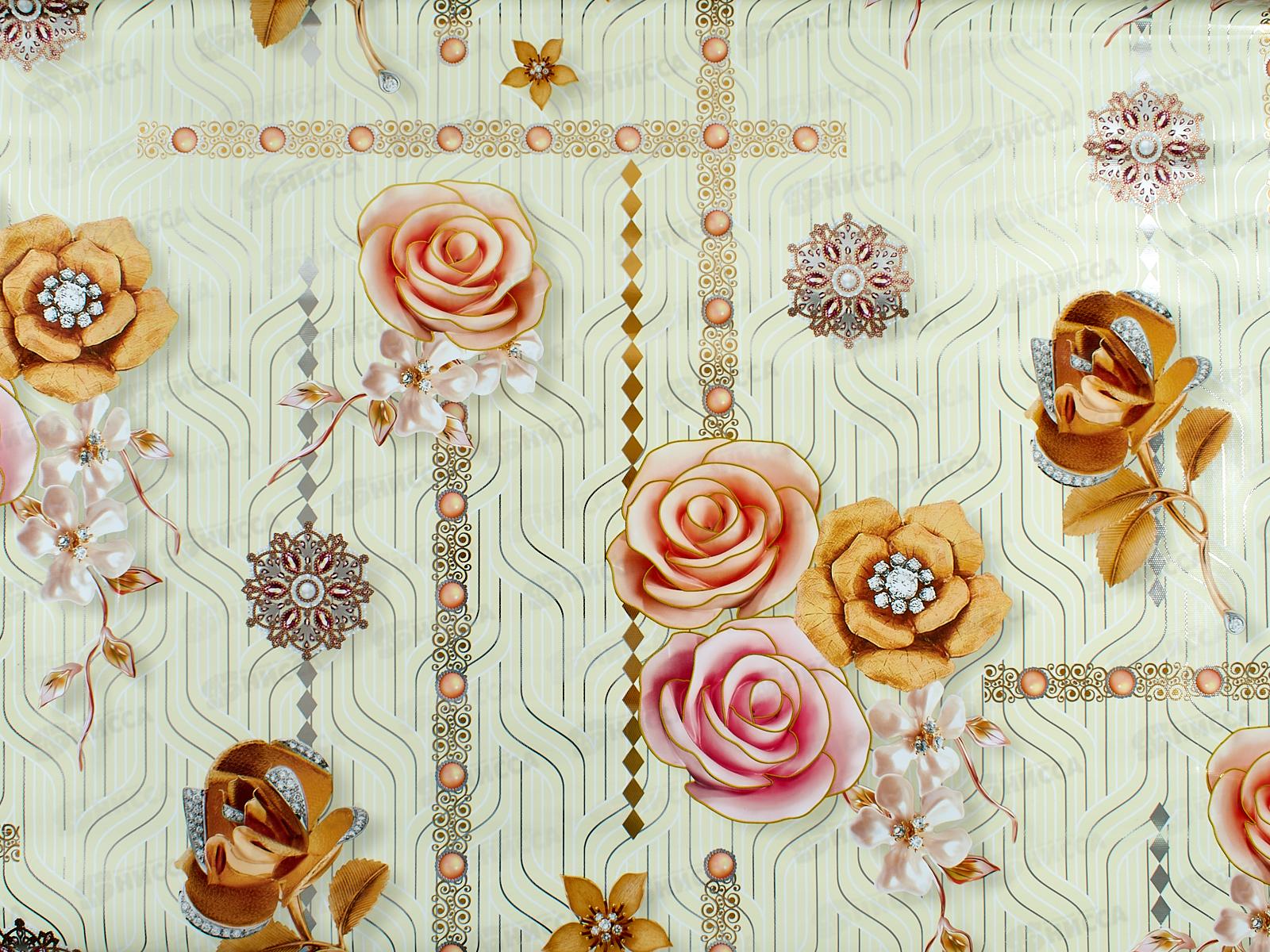 Клеенка Grace ткань с пвх 1,4х20м STSA5608-1 117803