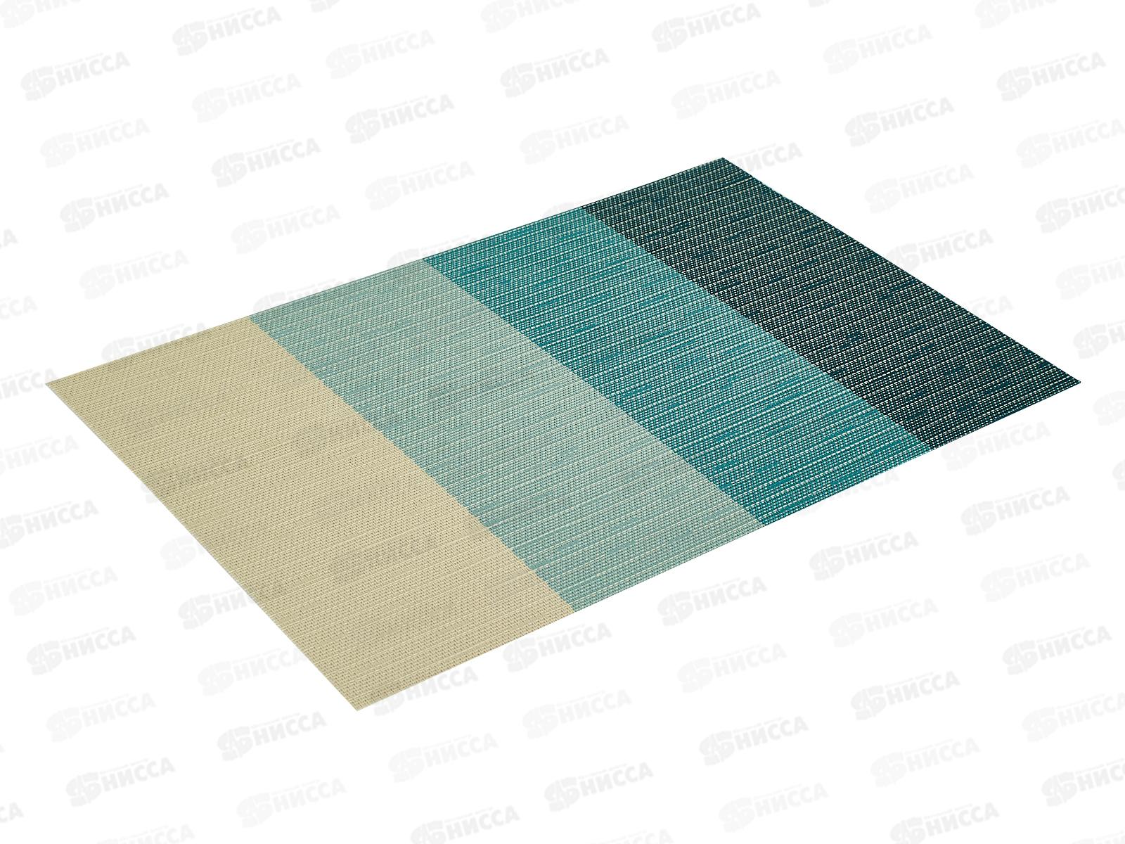 Салфетка сервировочная 45*30см GR-SAI15-03-01 плетенка сер *6 119184