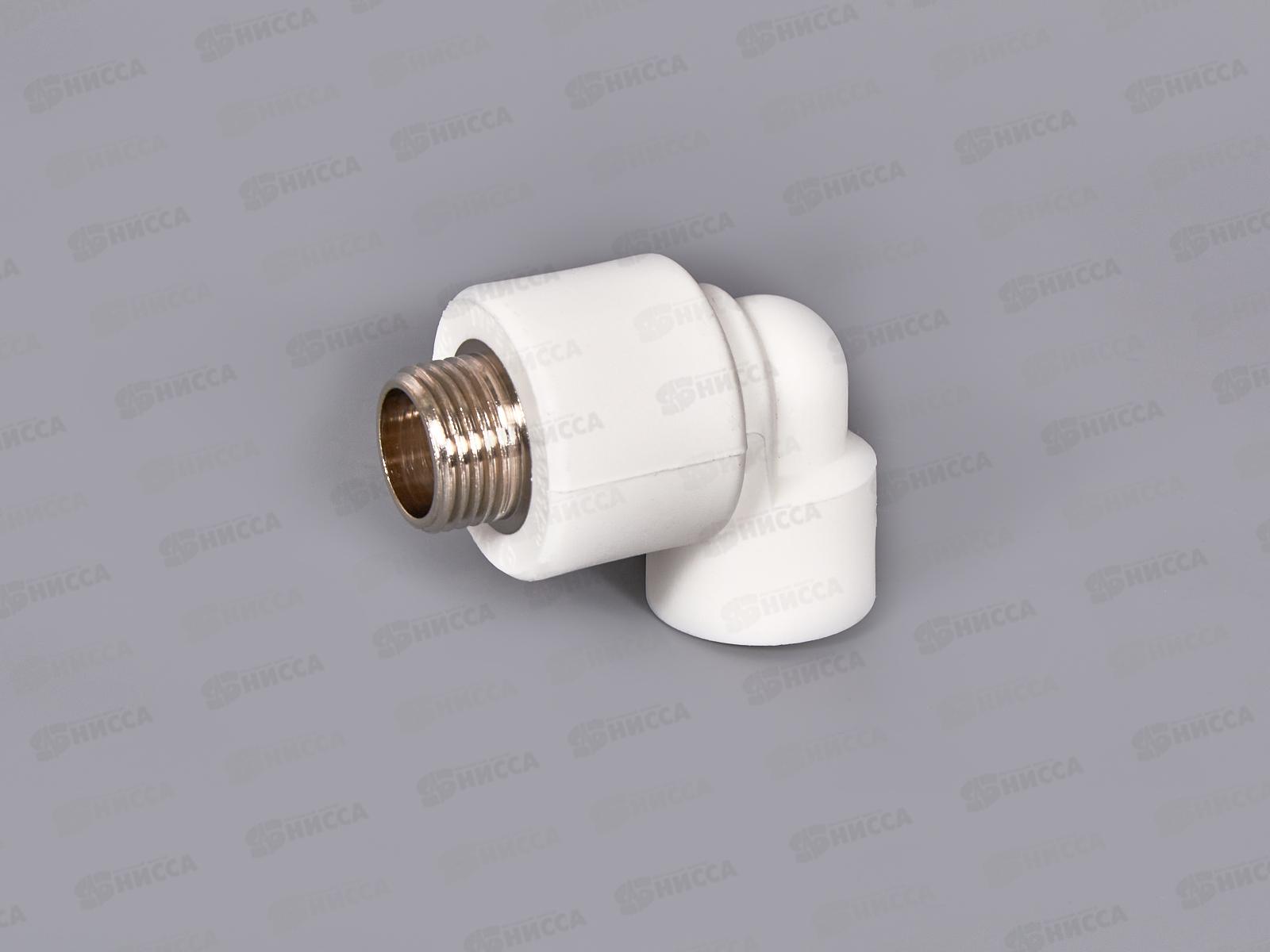 Отвод PP-R нар.резьба  20*1/2&quot Jakko *20/80