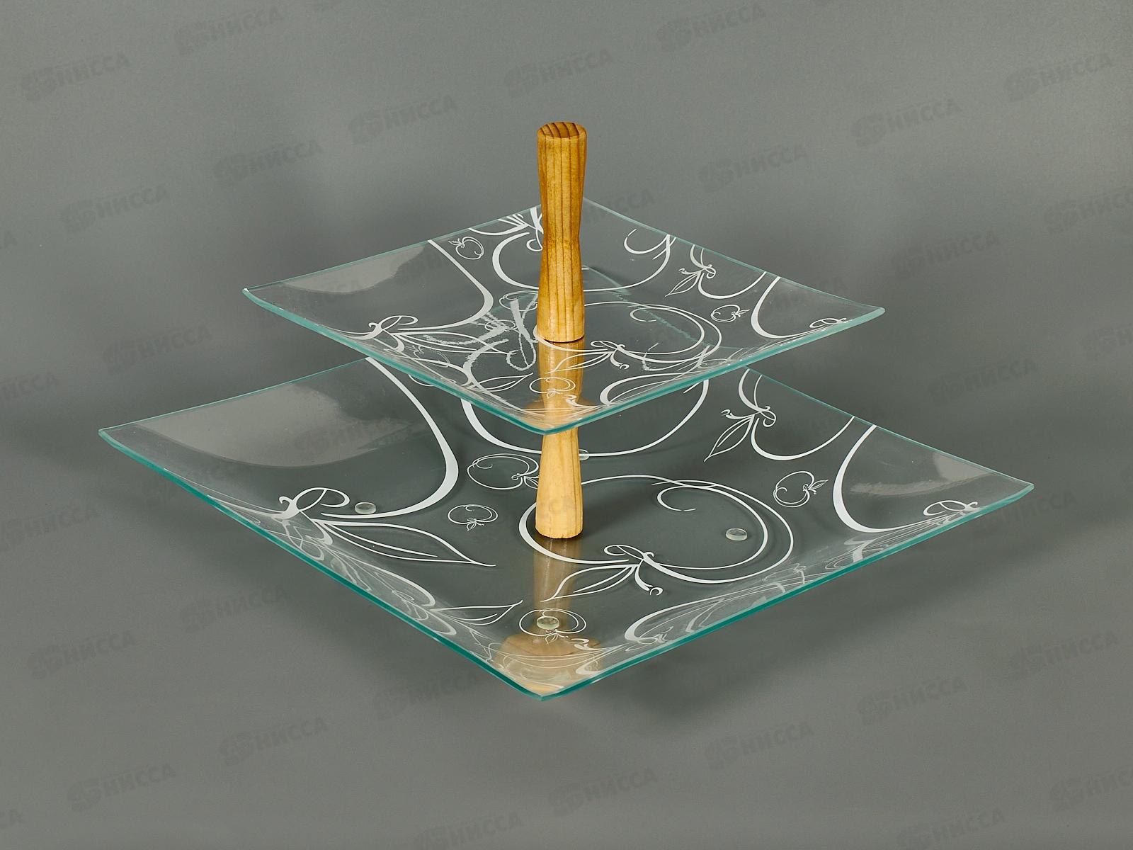 Этажерка Шафран белая 2-х ярусная 195/295, Э20-3,5  *7