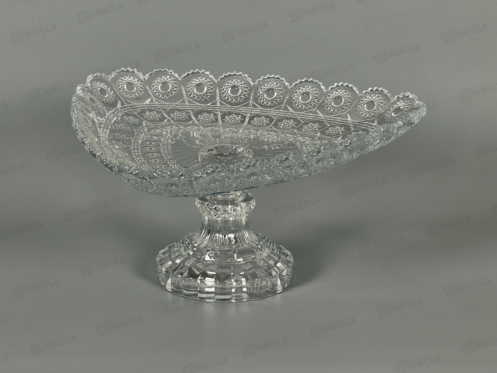 Ваза MEY-JI на ножке треугольная, S09671702W/741017