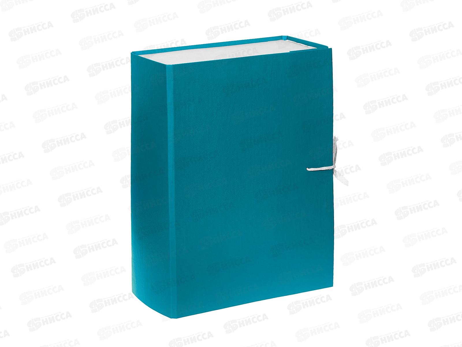 Папка арх.  10см с зав. ПГС бирюзовая *8