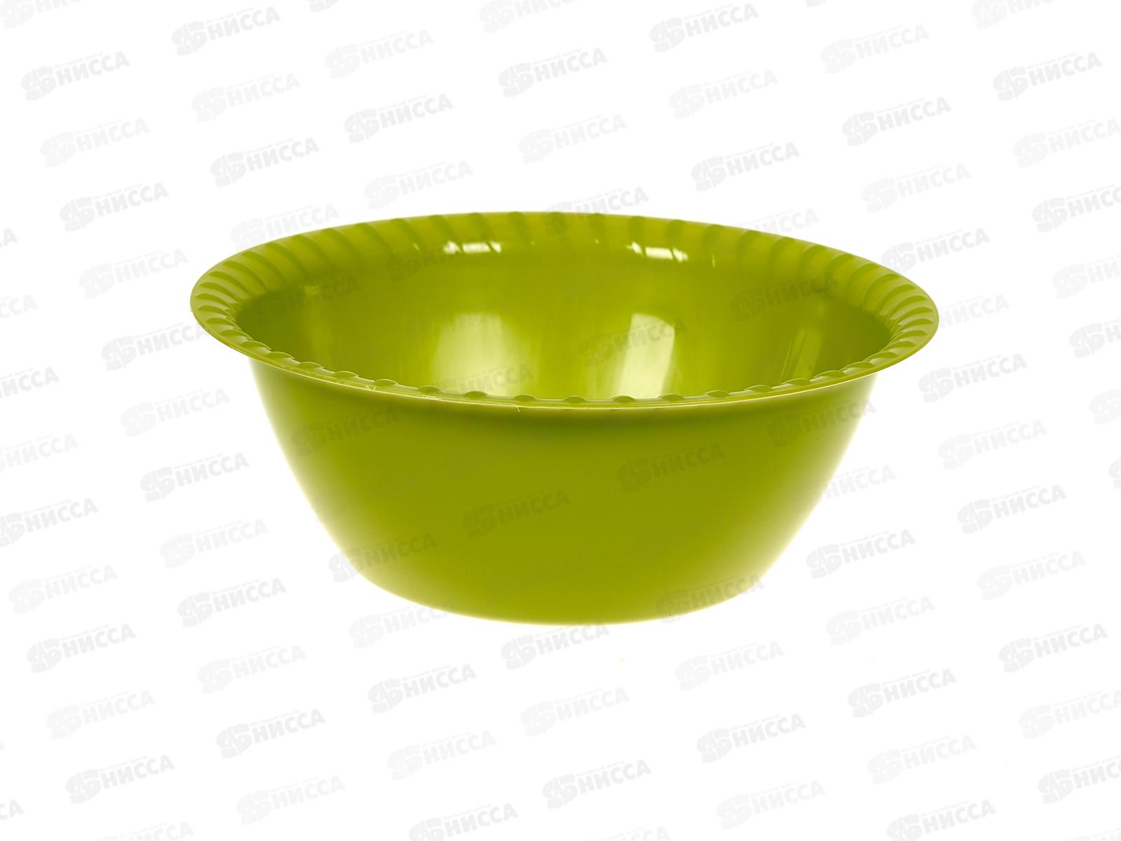 Миска-салатница 0,8л малая д18см С41ОЛВ оливковая