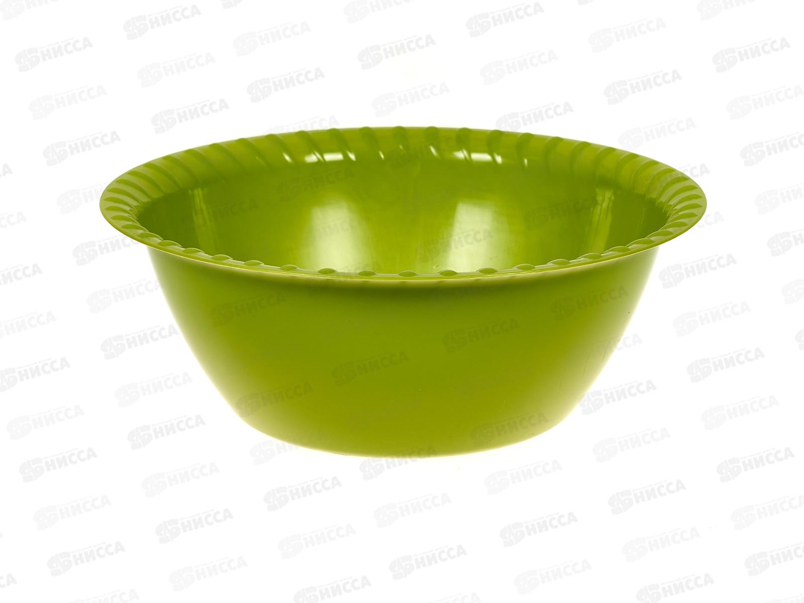 Миска-салатница 1,5л средняя д22см  С42ОЛВ оливковая